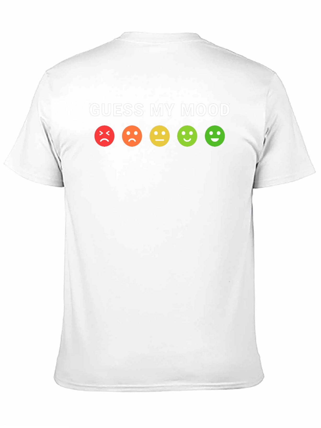 Guess My Mood T-Shirt - Fun Emoji Graphic Tee