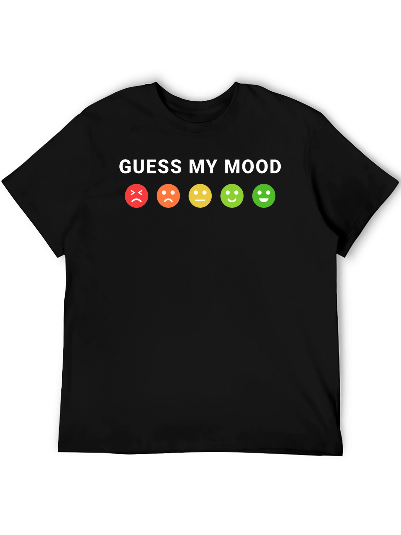 Guess My Mood T-Shirt - Fun Emoji Graphic Tee