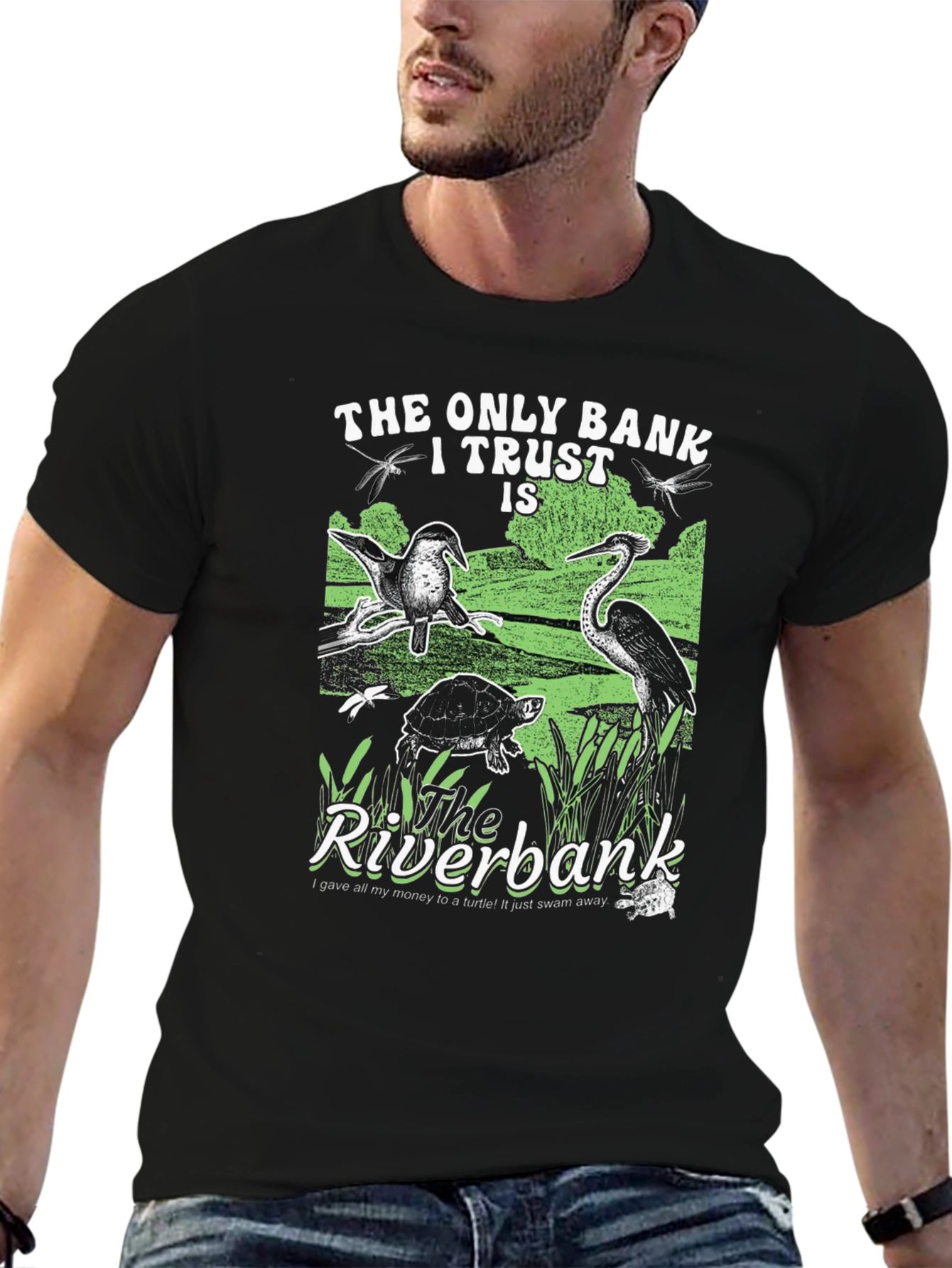 Riverbank Trust T-Shirt - Nature Lover Tee