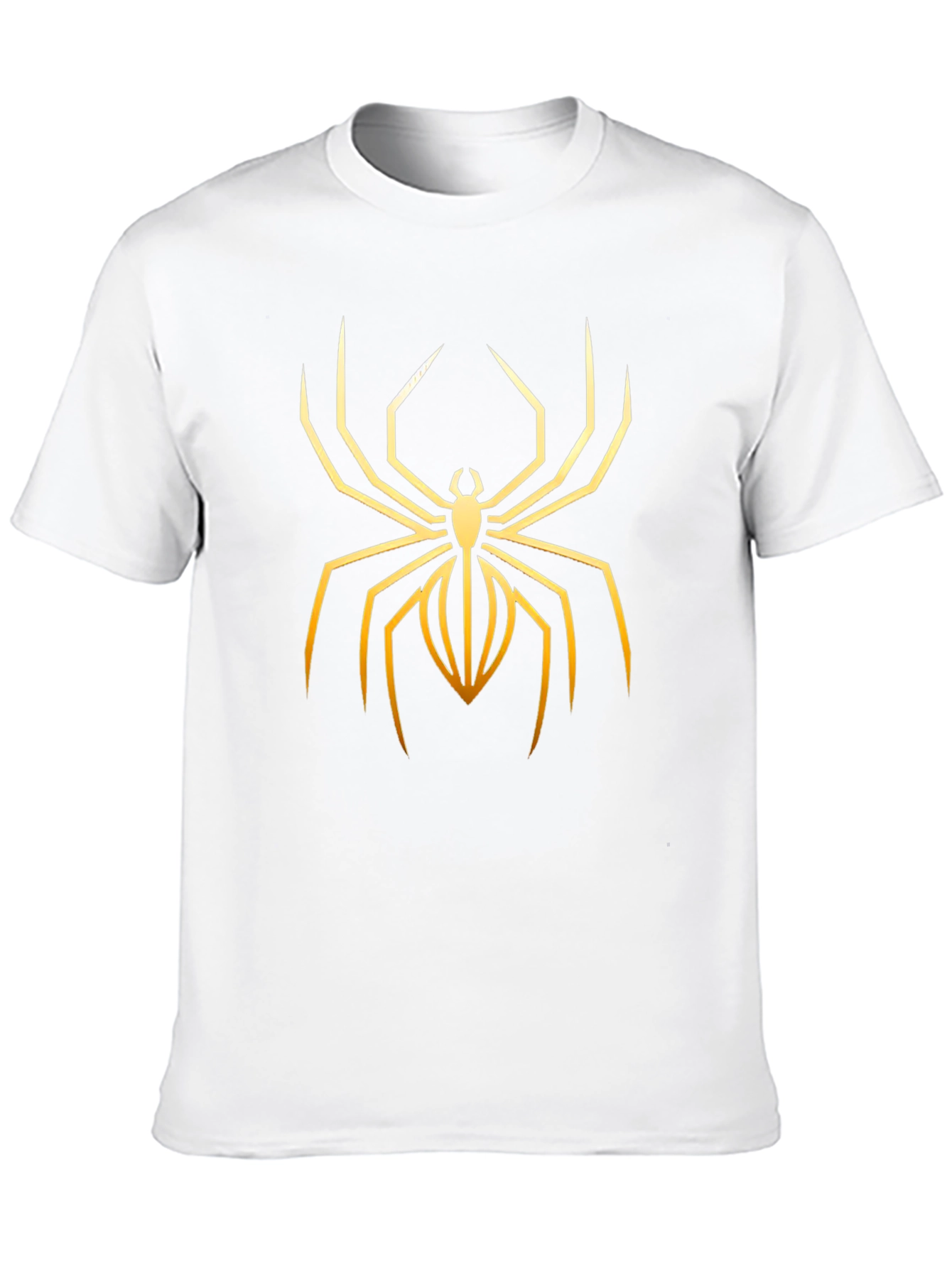 Spider Graphic Print T-Shirt - Black