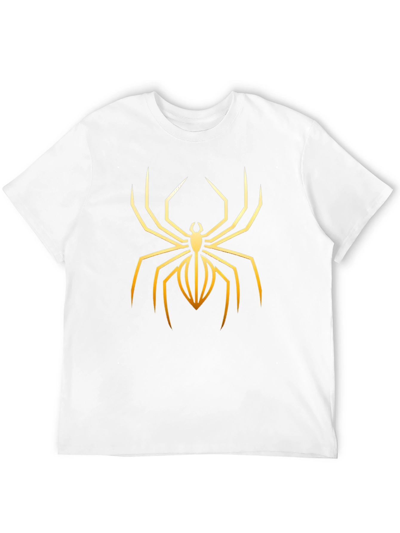 Spider Graphic Print T-Shirt - Black