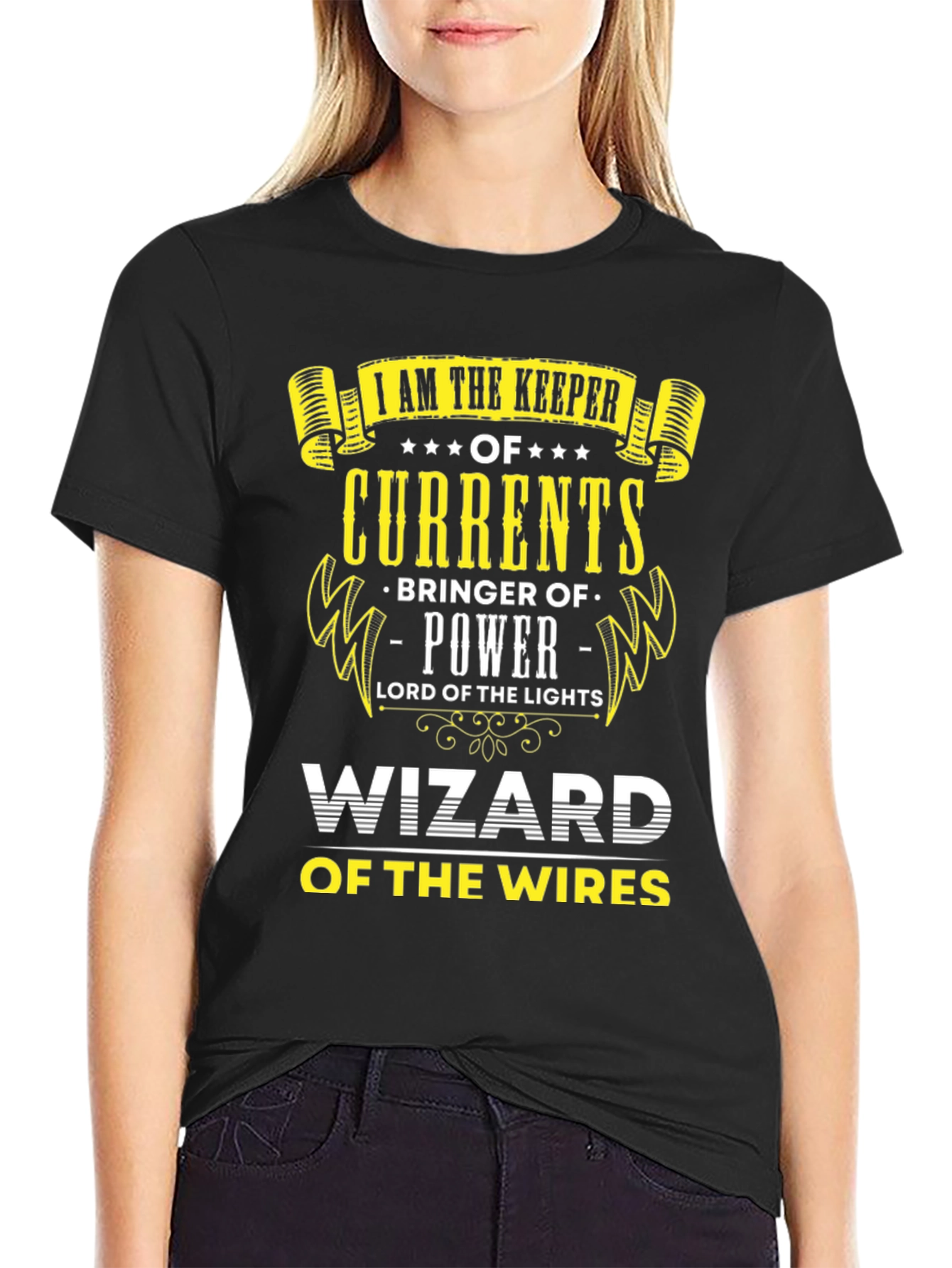 Electrician T-Shirt - Keeper of Currents