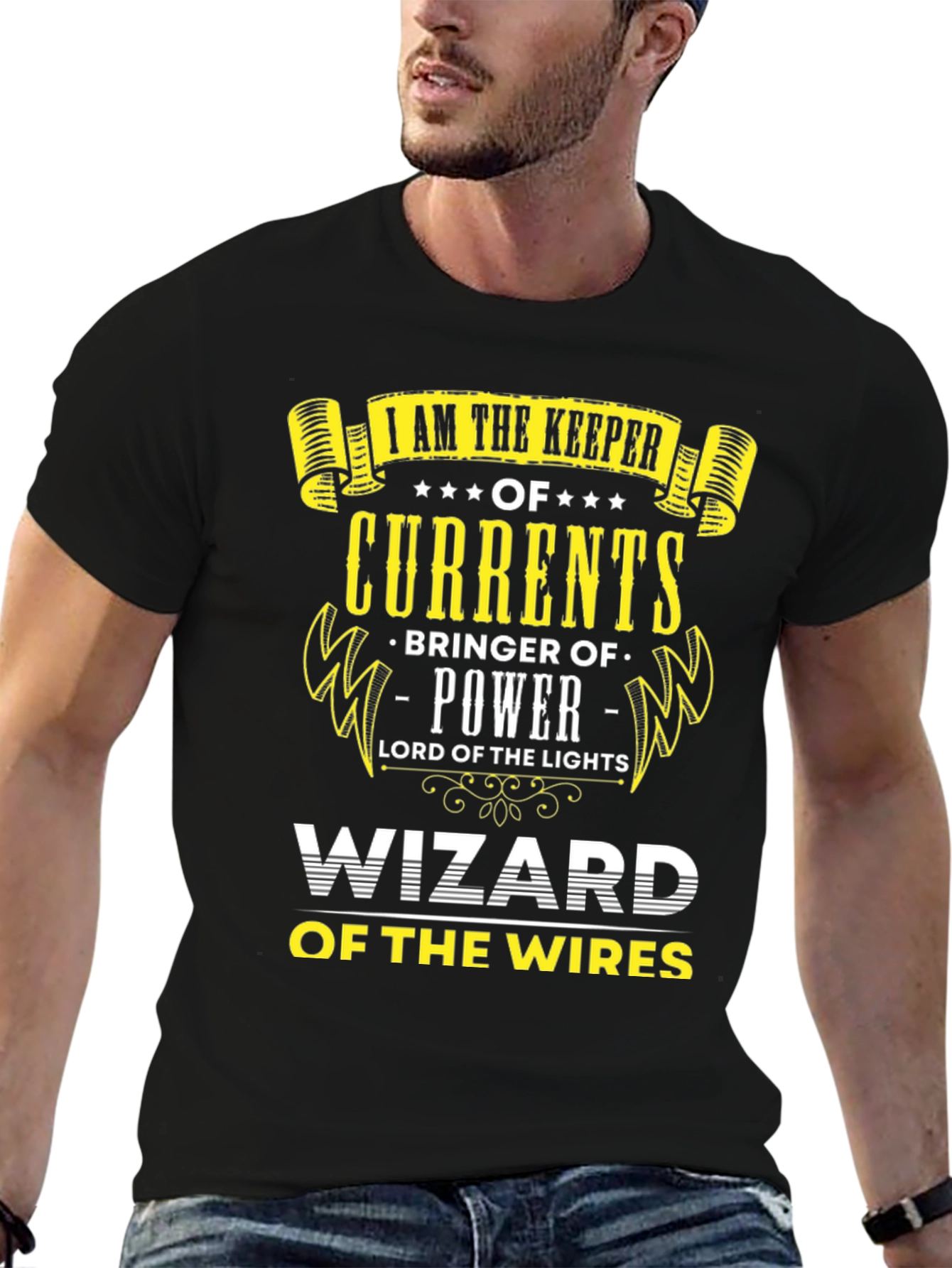 Electrician T-Shirt - Keeper of Currents