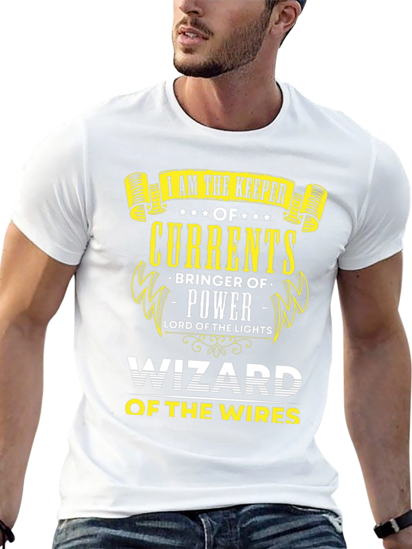 Electrician T-Shirt - Keeper of Currents