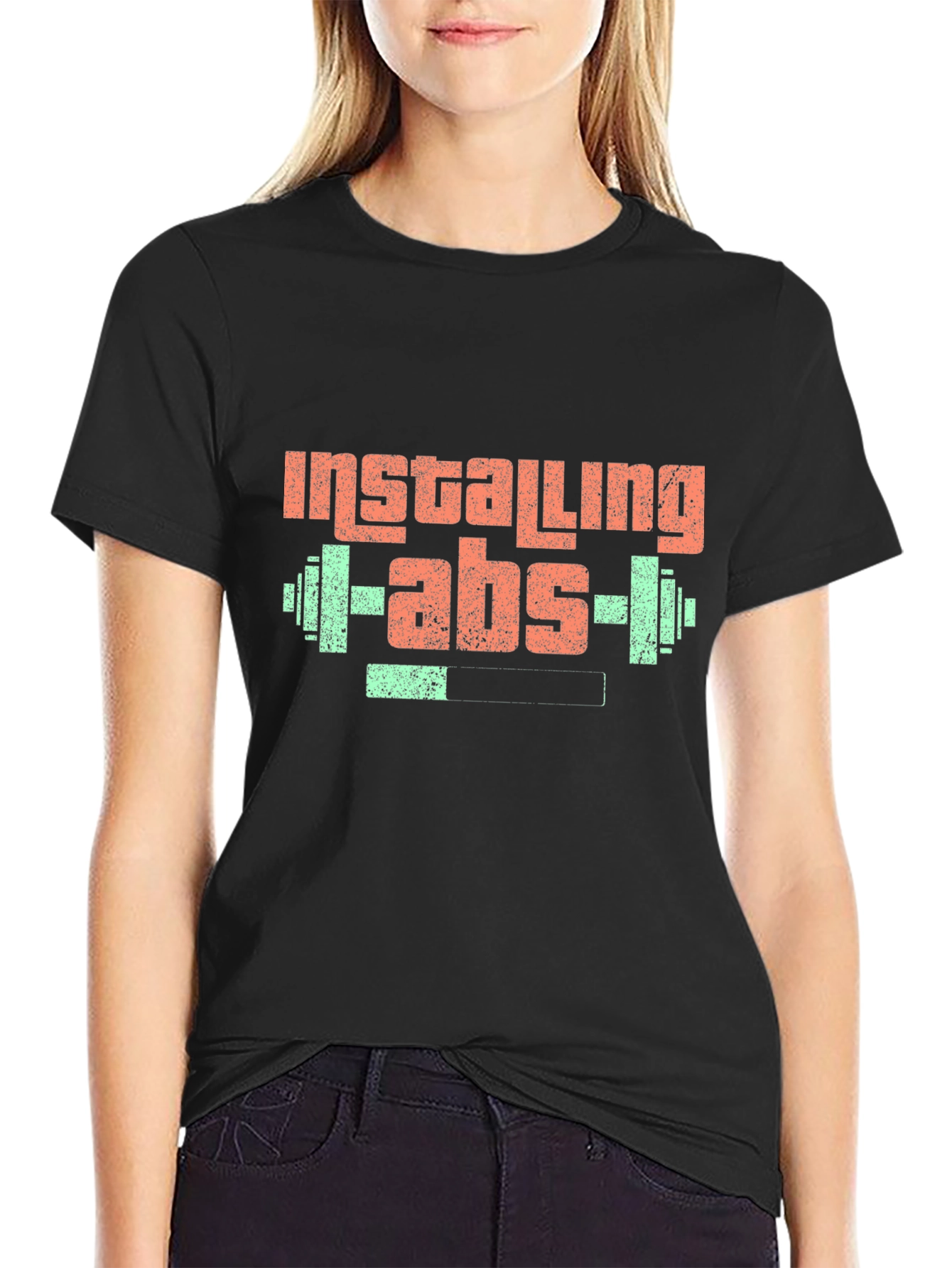Installing Abs Graphic T-Shirt