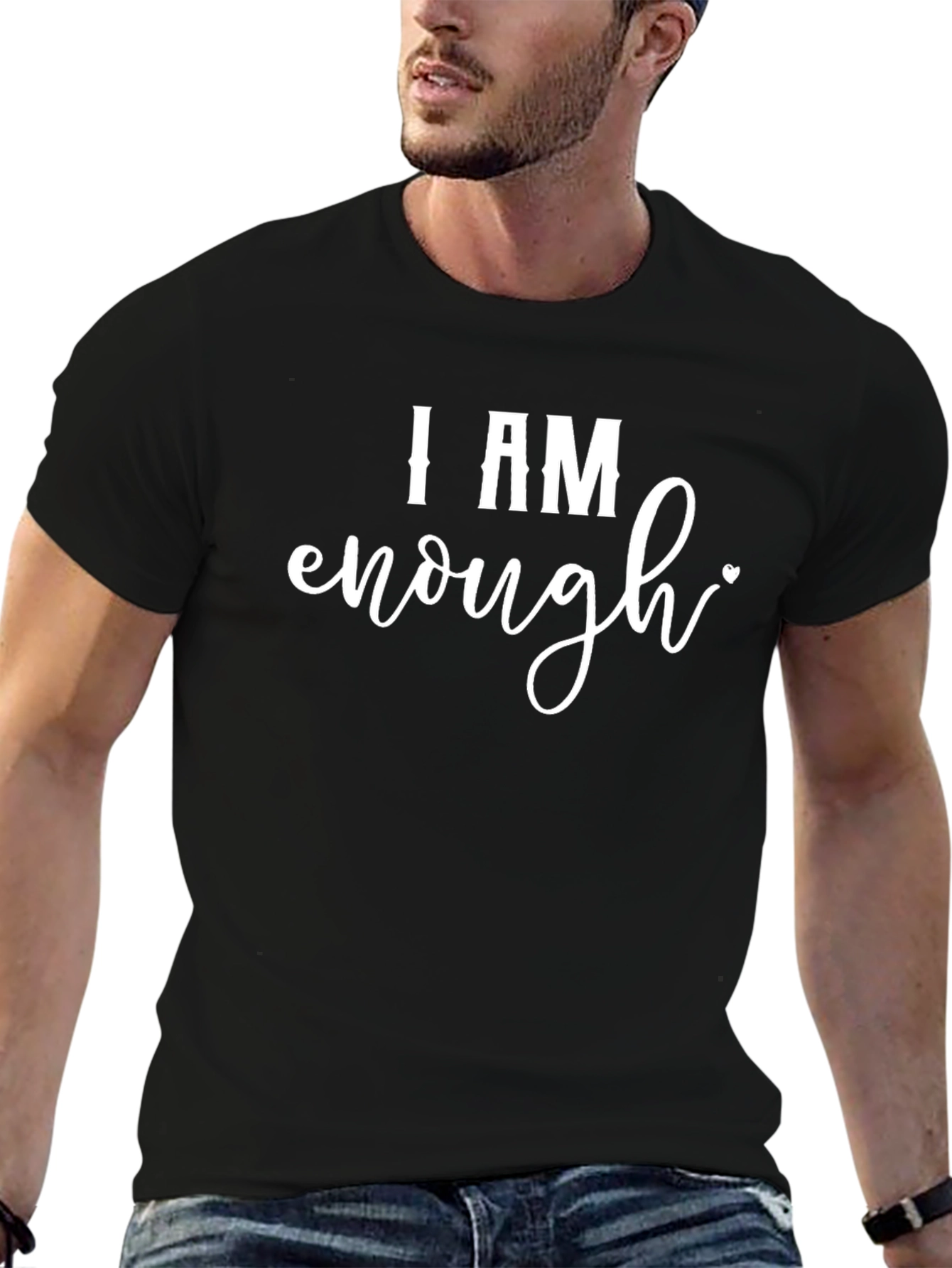 I Am Enough Graphic Tee - Motivational Shirt