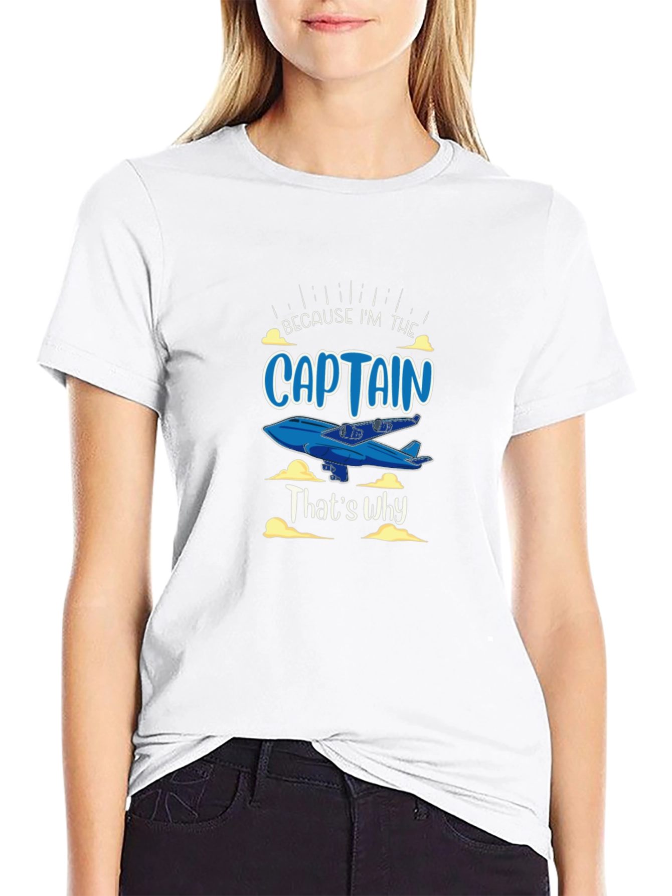 Because Im the Captain Black T-Shirt