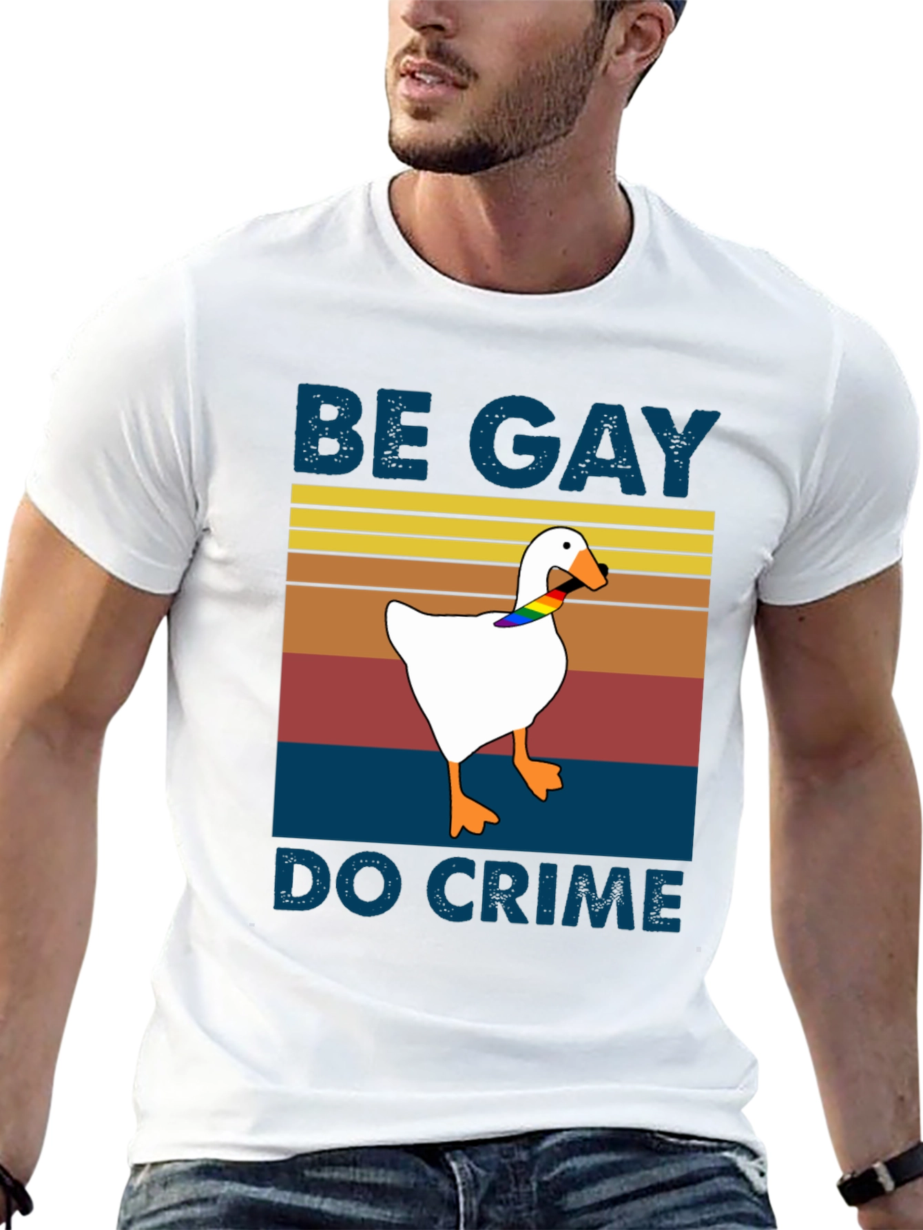 Be Gay Do Crime Goose T-Shirt