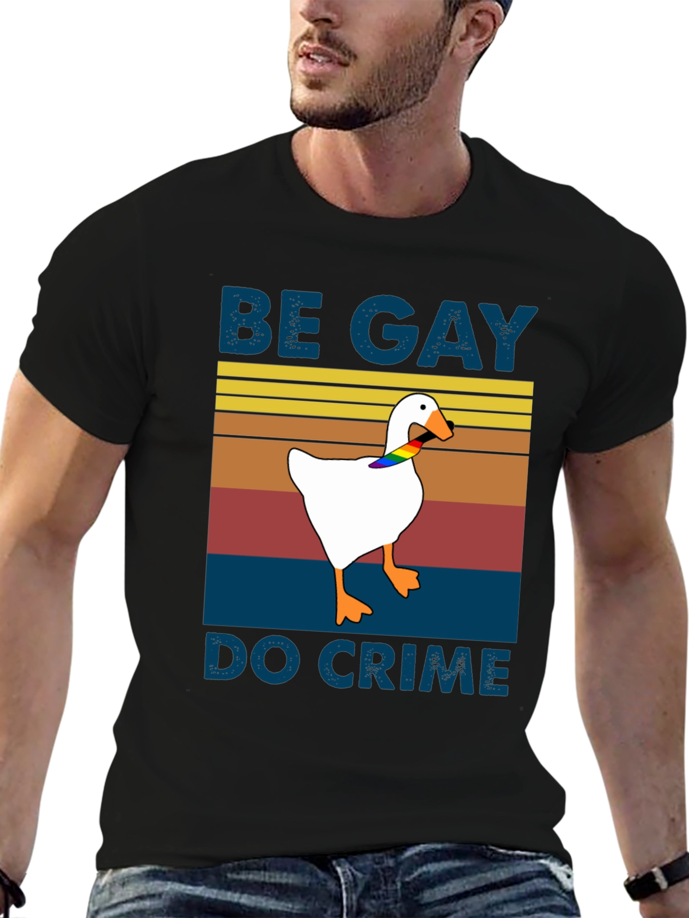 Be Gay Do Crime Goose T-Shirt