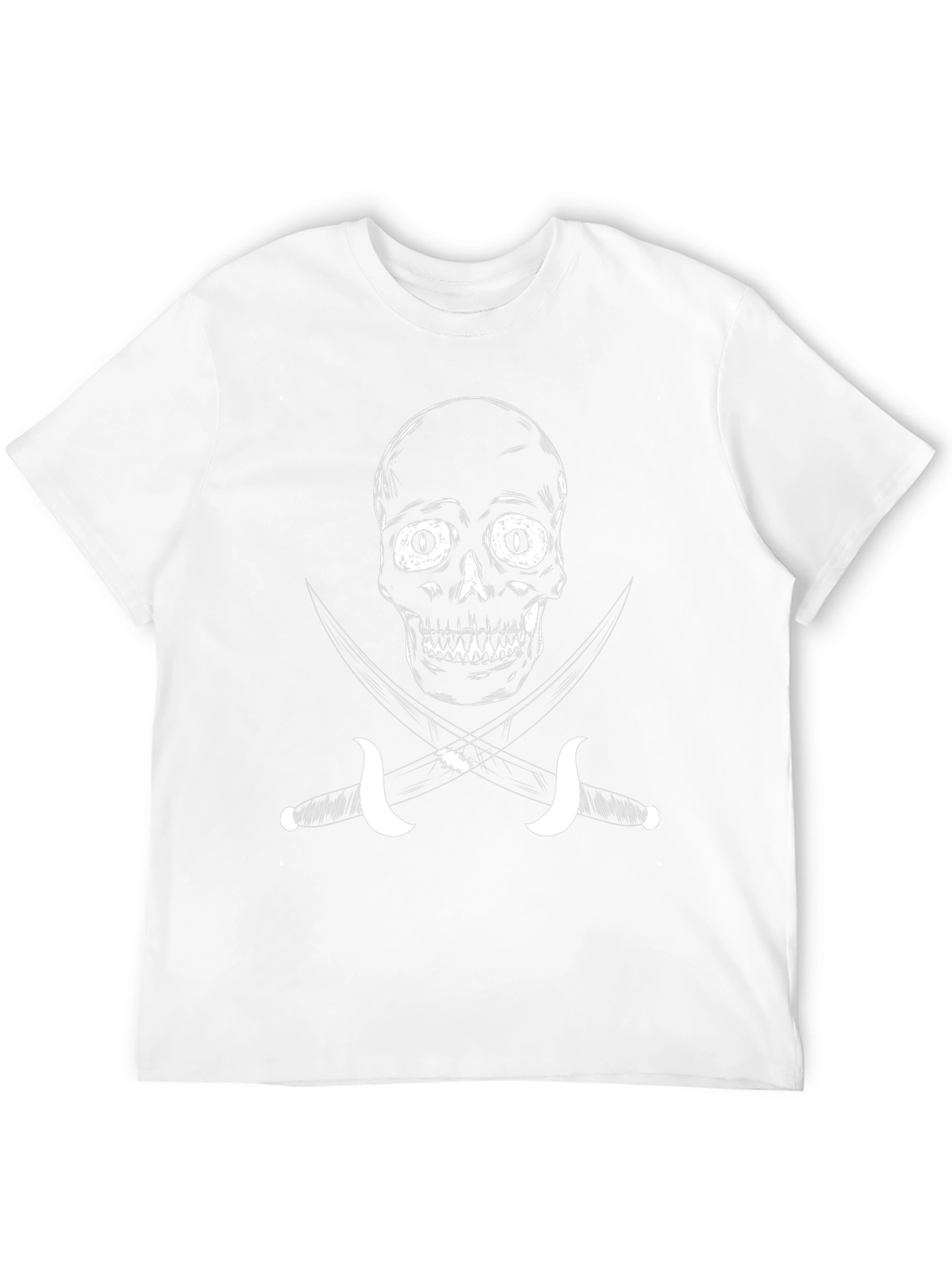 Skull & Crossed Swords Graphic Tee