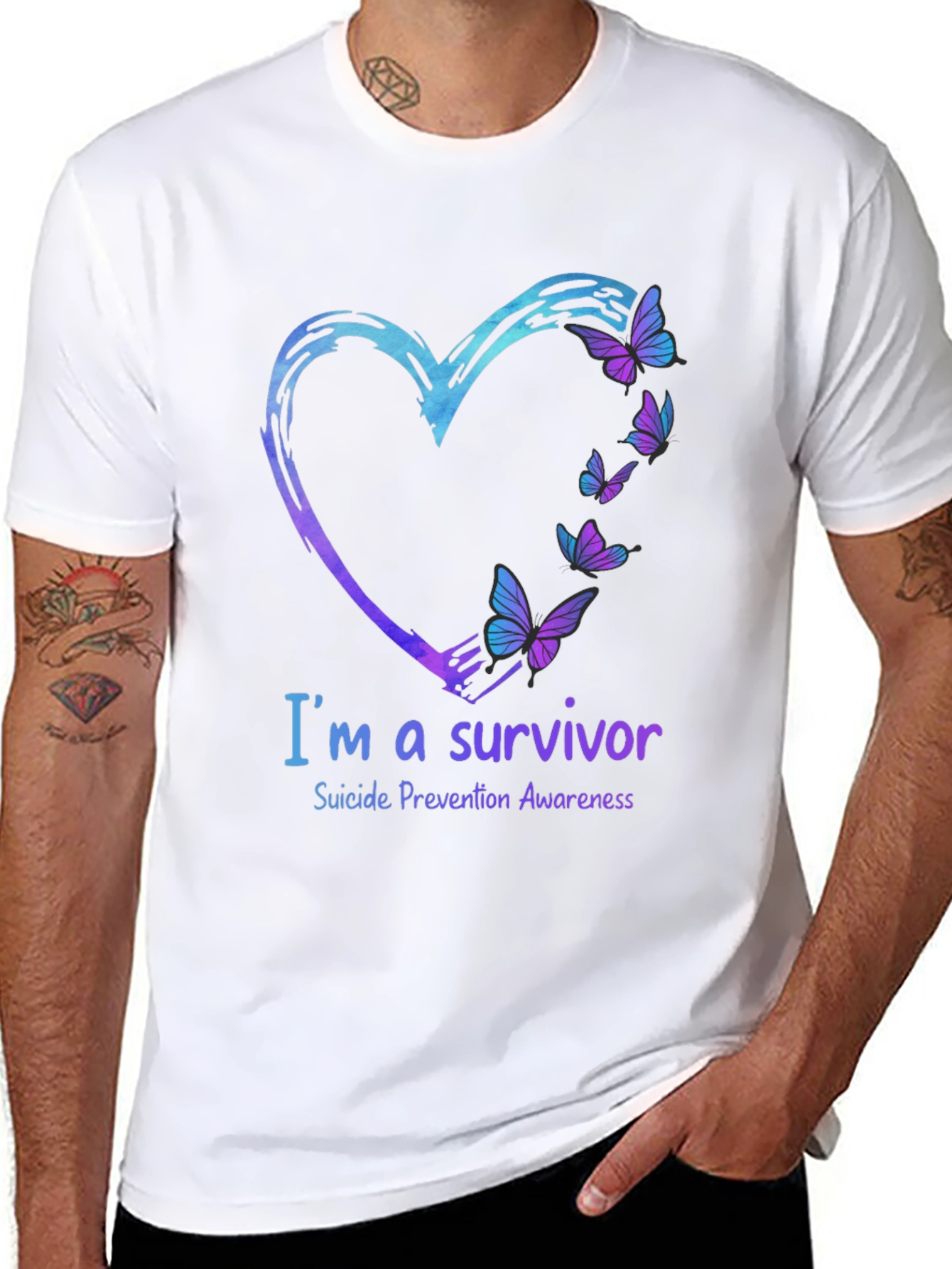 Survivor Suicide Prevention Awareness T-Shirt