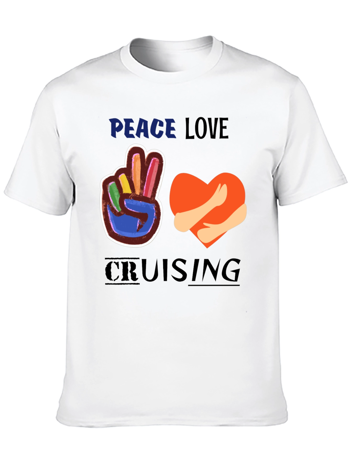 Peace Love Cruising Graphic T-Shirt