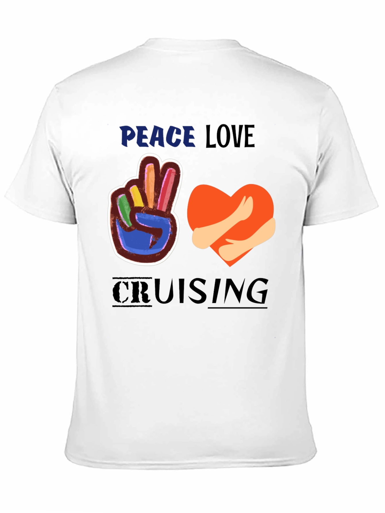 Peace Love Cruising Graphic T-Shirt