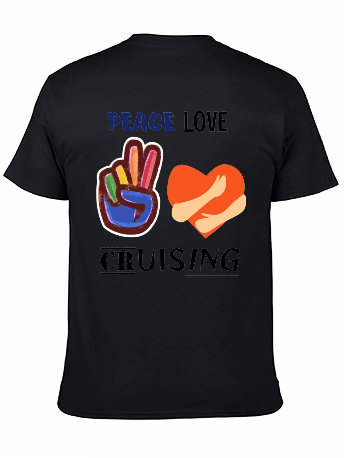 Peace Love Cruising Graphic T-Shirt