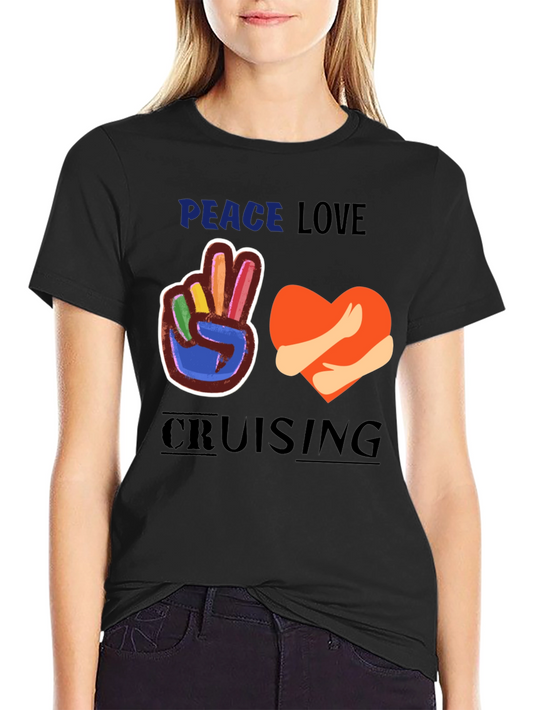 Peace Love Cruising Graphic T-Shirt