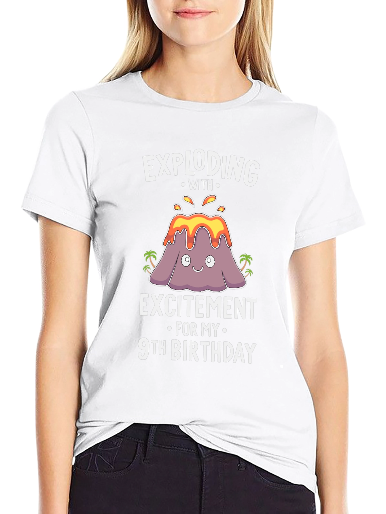 Exploding With Excitement 9th Birthday T-Shirt