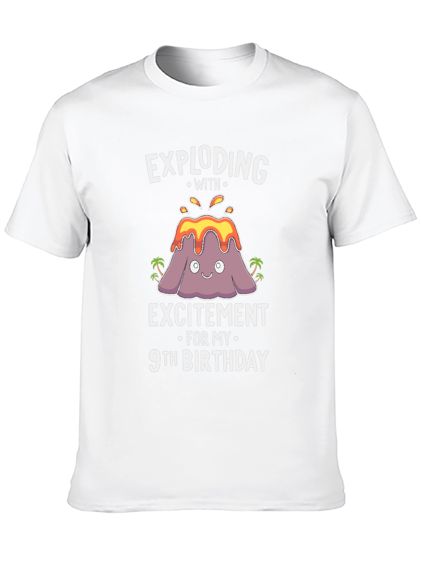 Exploding With Excitement 9th Birthday T-Shirt