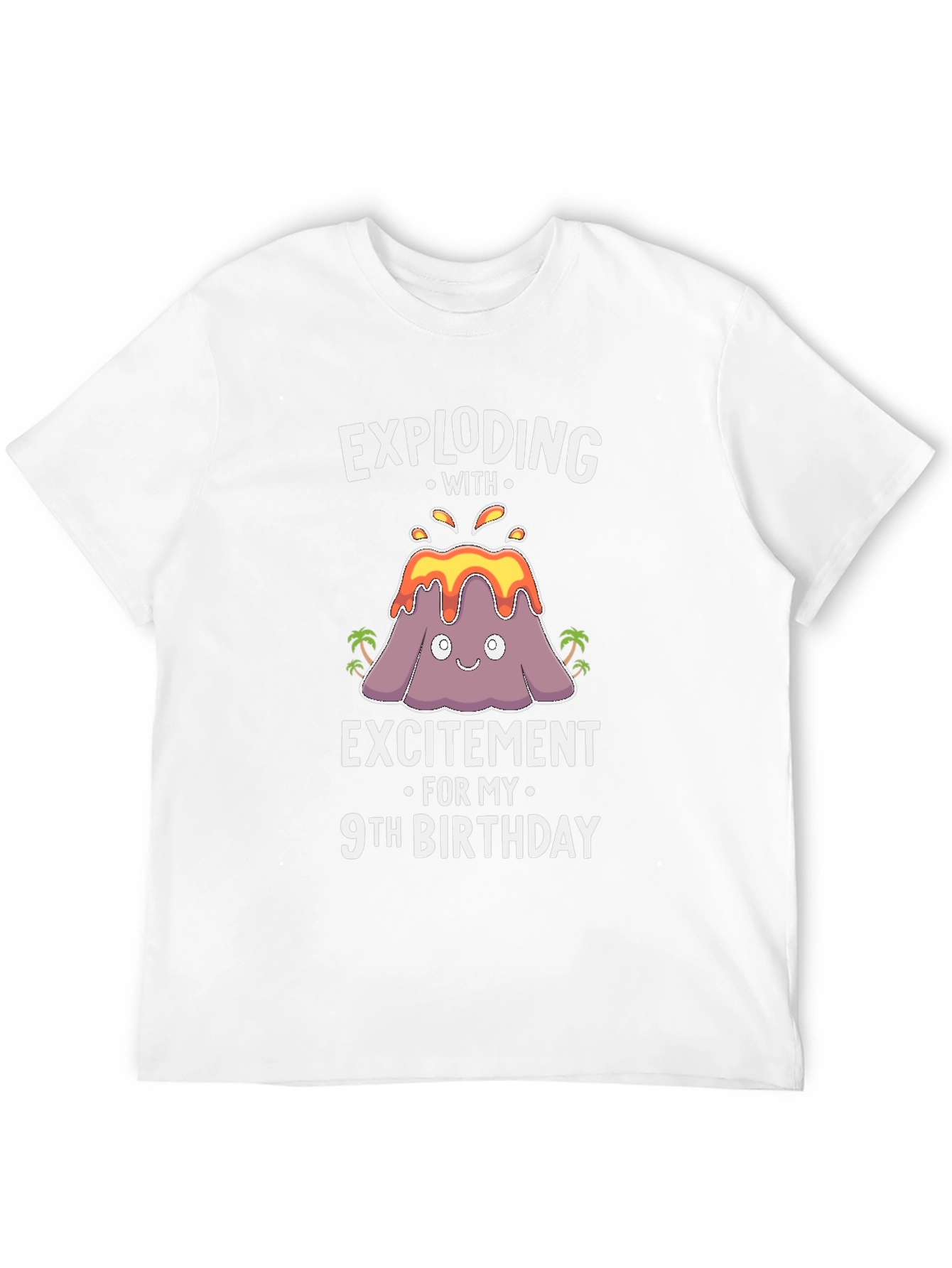 Exploding With Excitement 9th Birthday T-Shirt