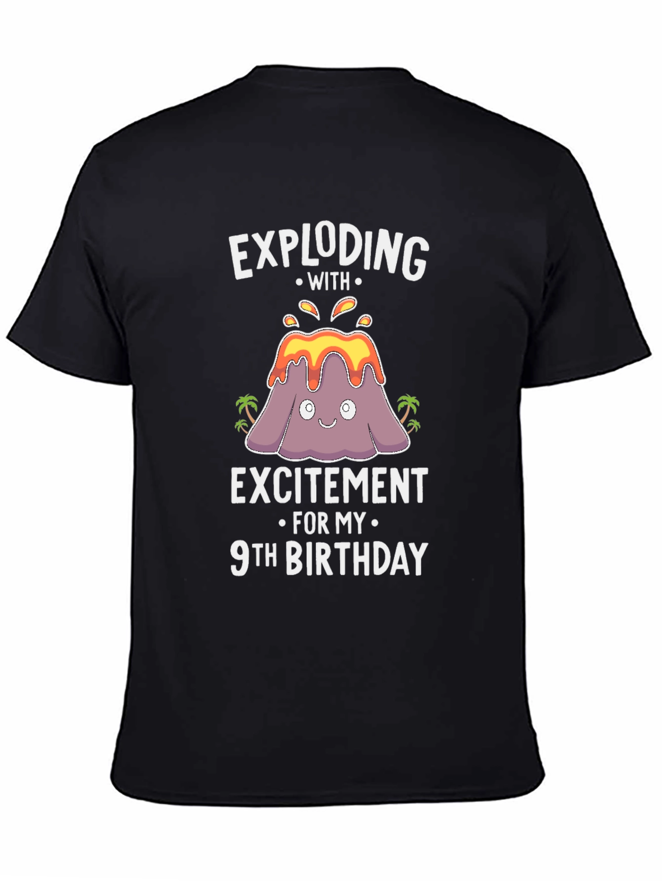 Exploding With Excitement 9th Birthday T-Shirt