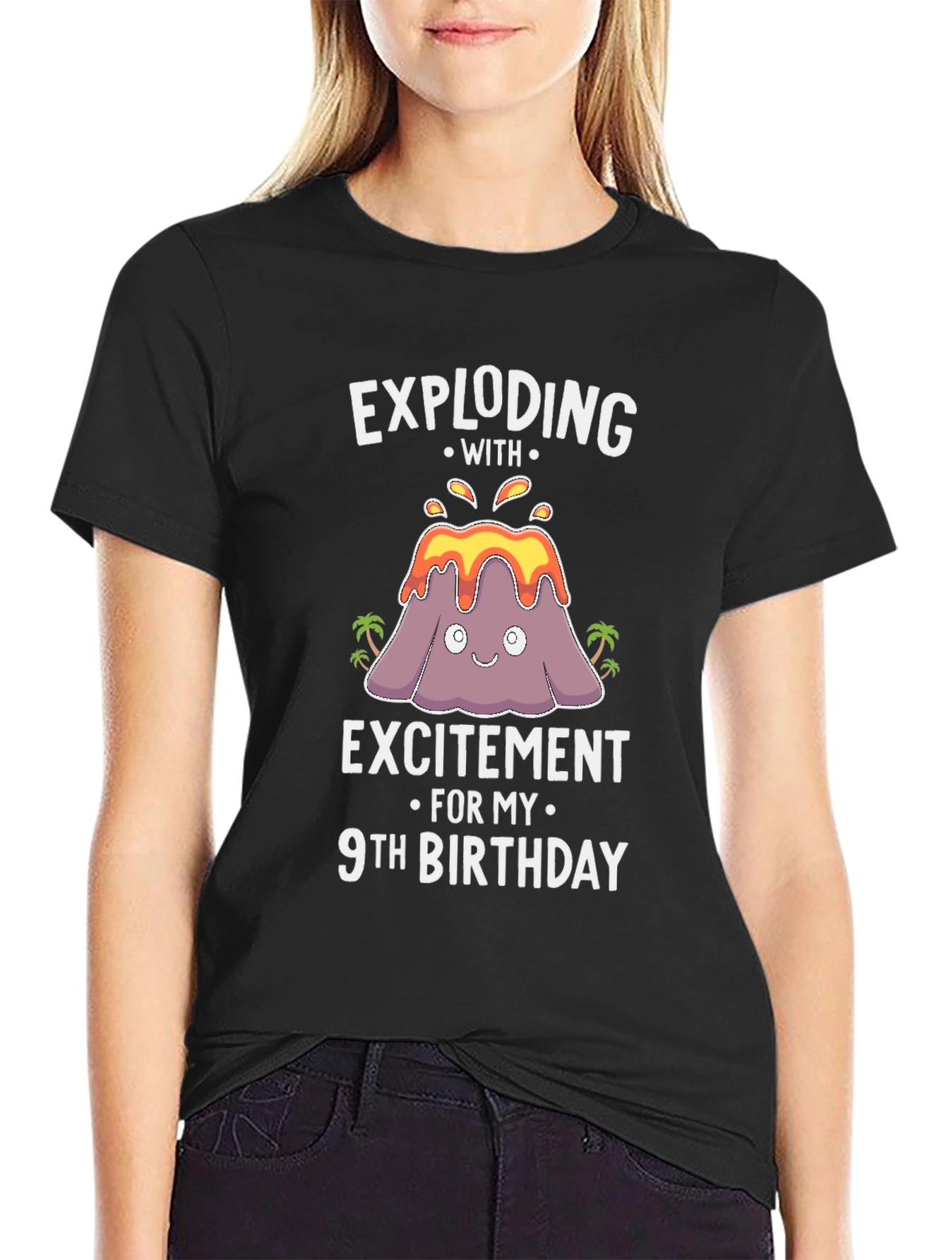 Exploding With Excitement 9th Birthday T-Shirt