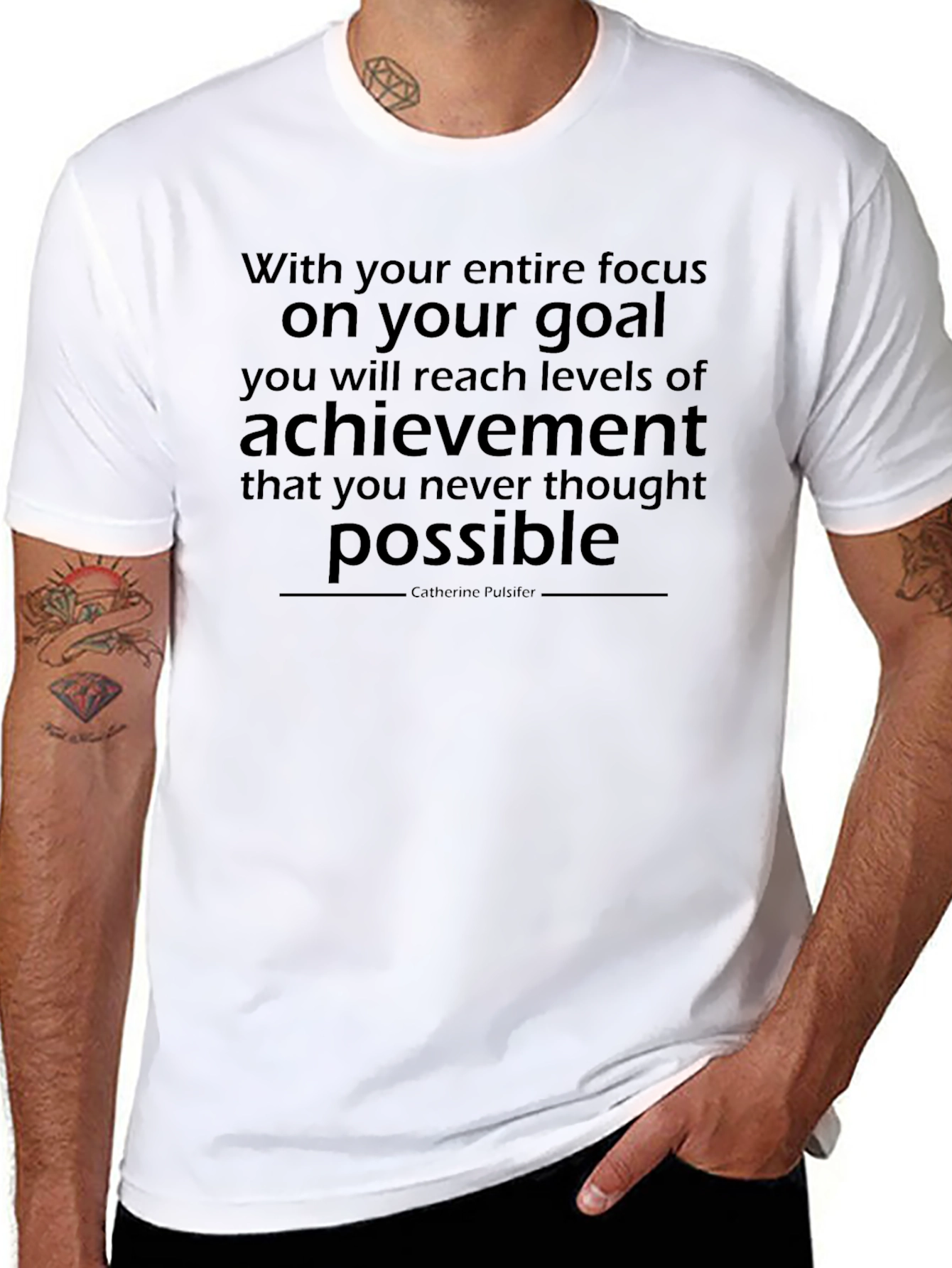 Motivational Goal Achievement T-Shirt