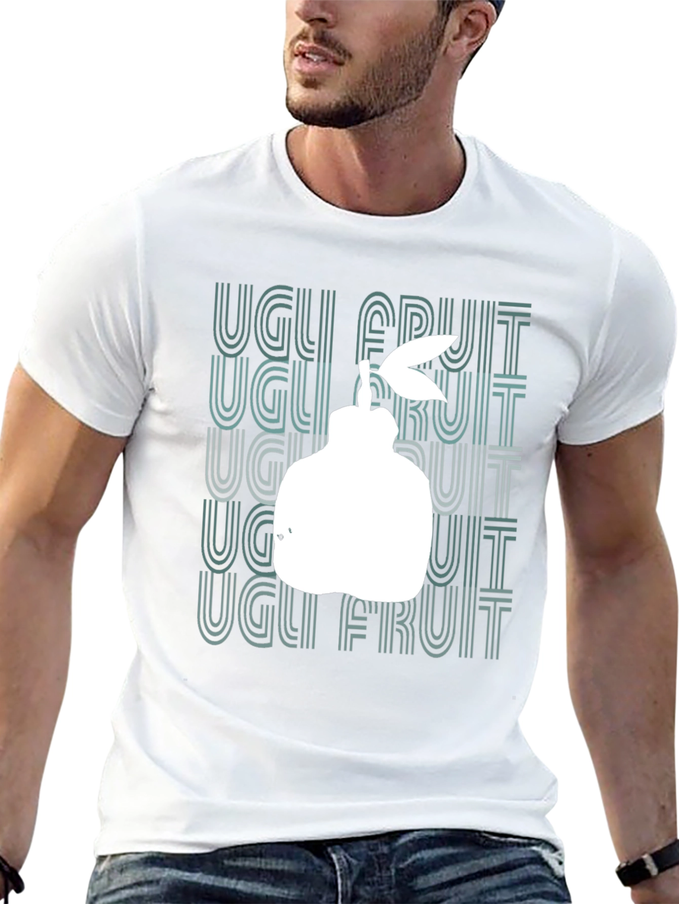 Ugly Fruit Graphic Tee - Unique Design