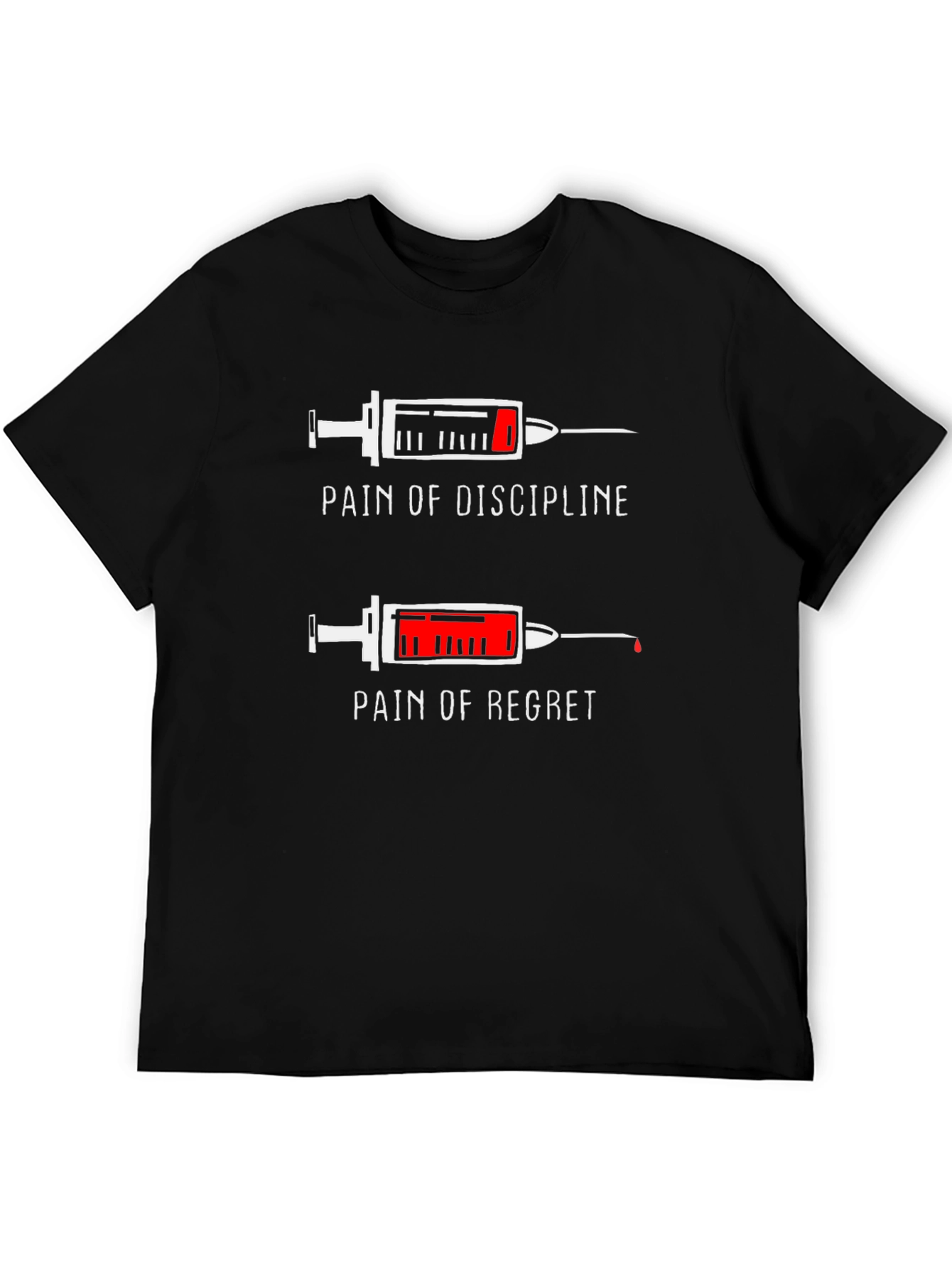 Pain of Discipline/Regret Graphic Tee