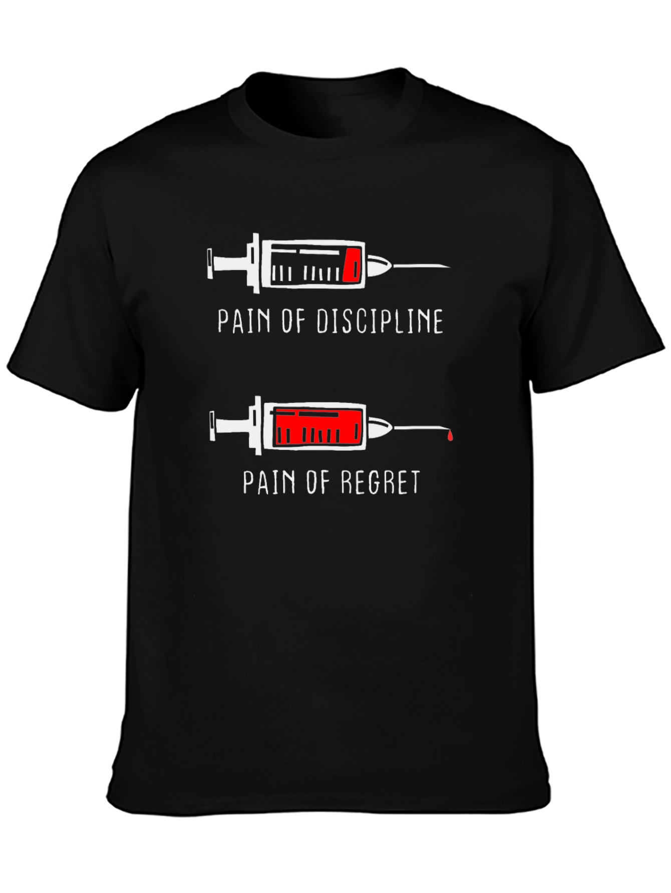 Pain of Discipline/Regret Graphic Tee