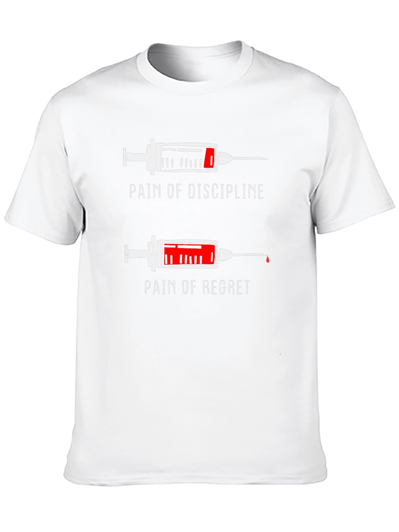 Pain of Discipline/Regret Graphic Tee