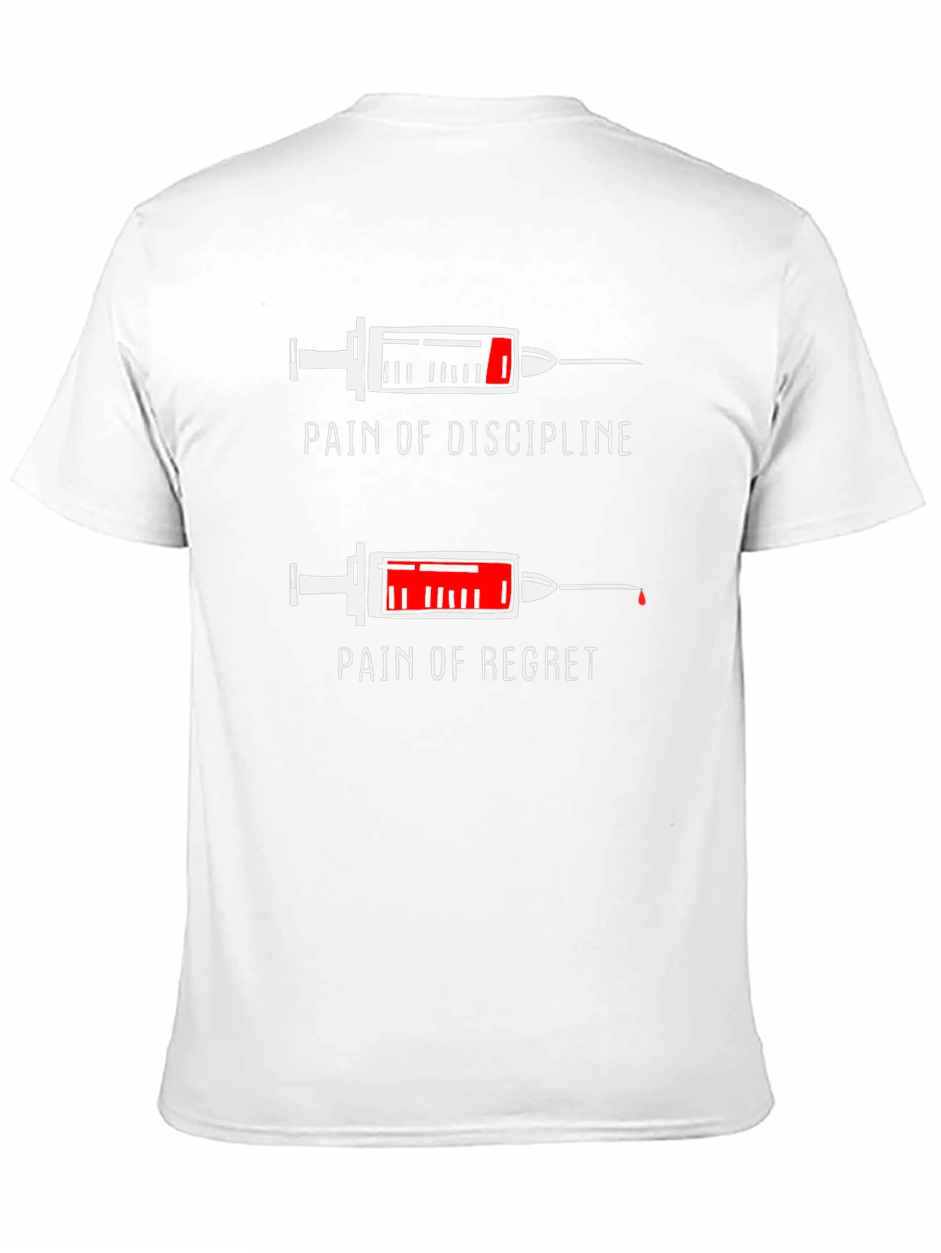 Pain of Discipline/Regret Graphic Tee