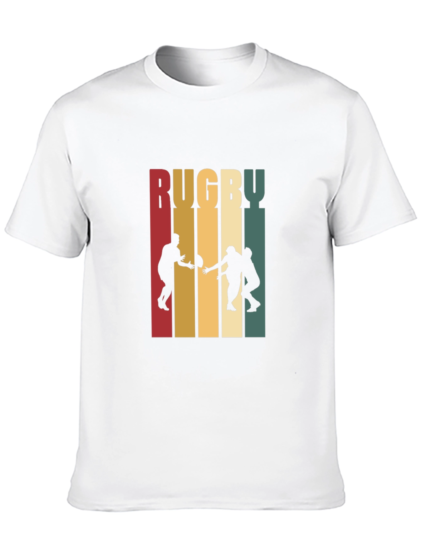 Rugby Graphic T-Shirt | Retro Style Cotton Tee