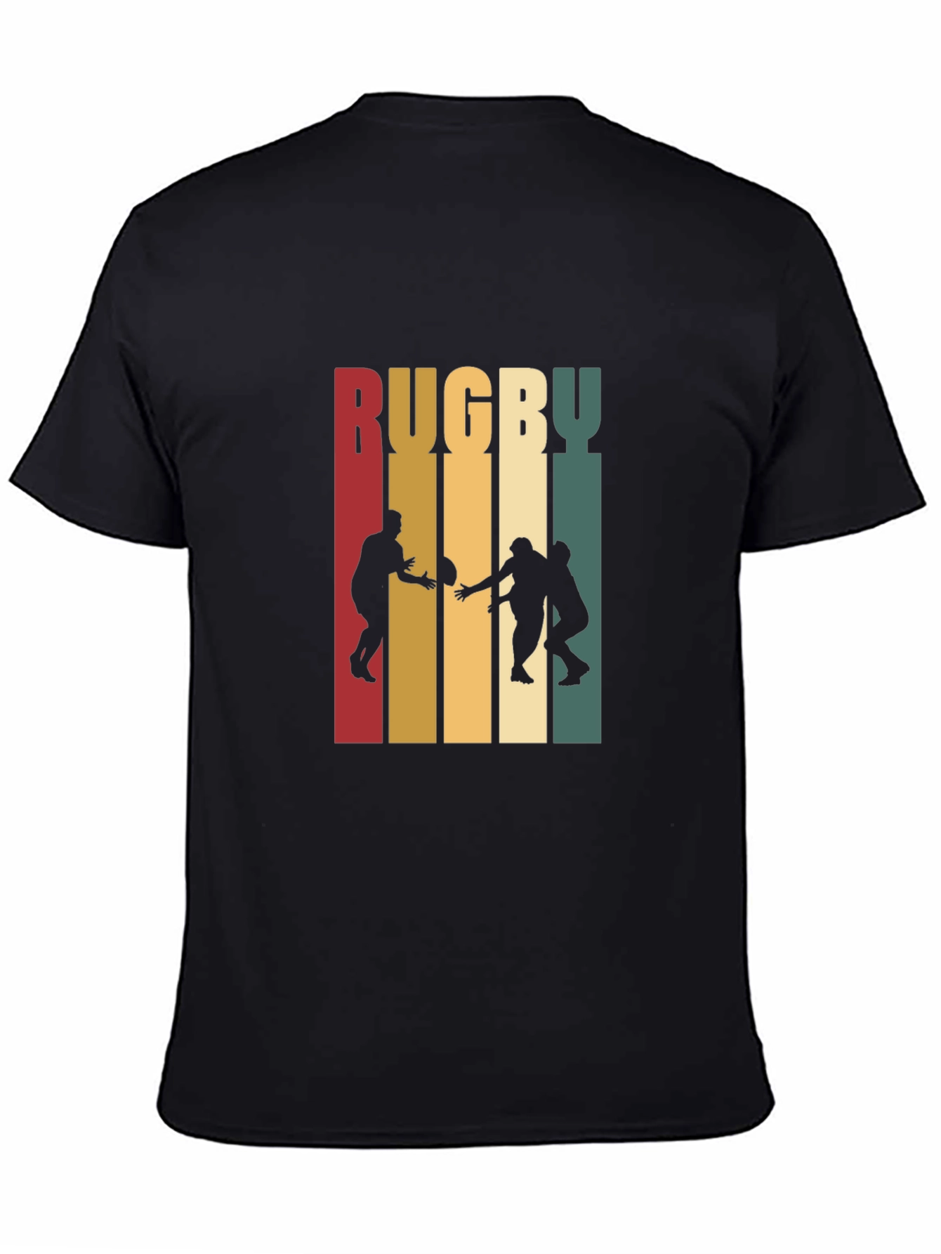 Rugby Graphic T-Shirt | Retro Style Cotton Tee