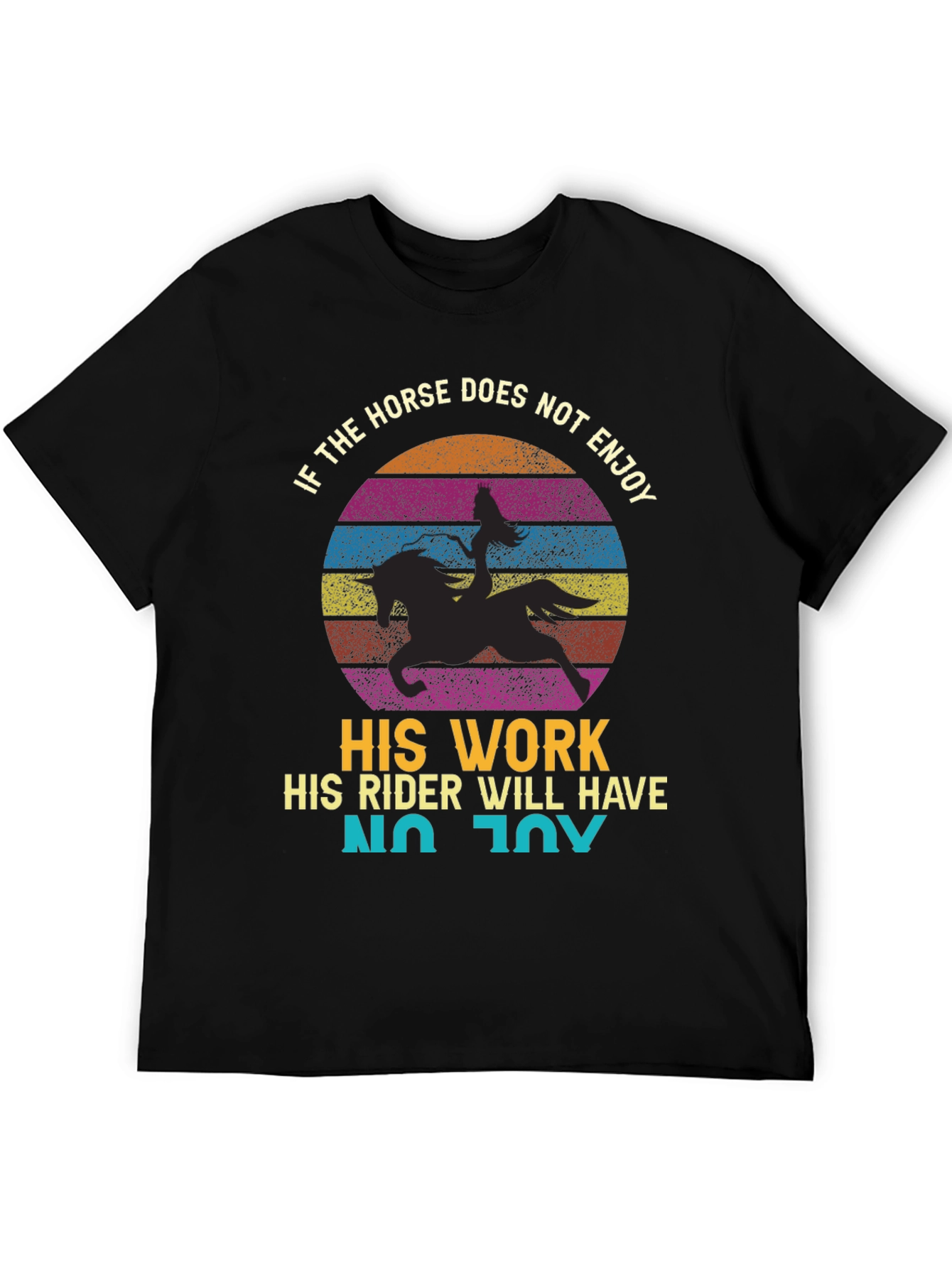 Horse Lover T-Shirt - Equestrian Humor Design