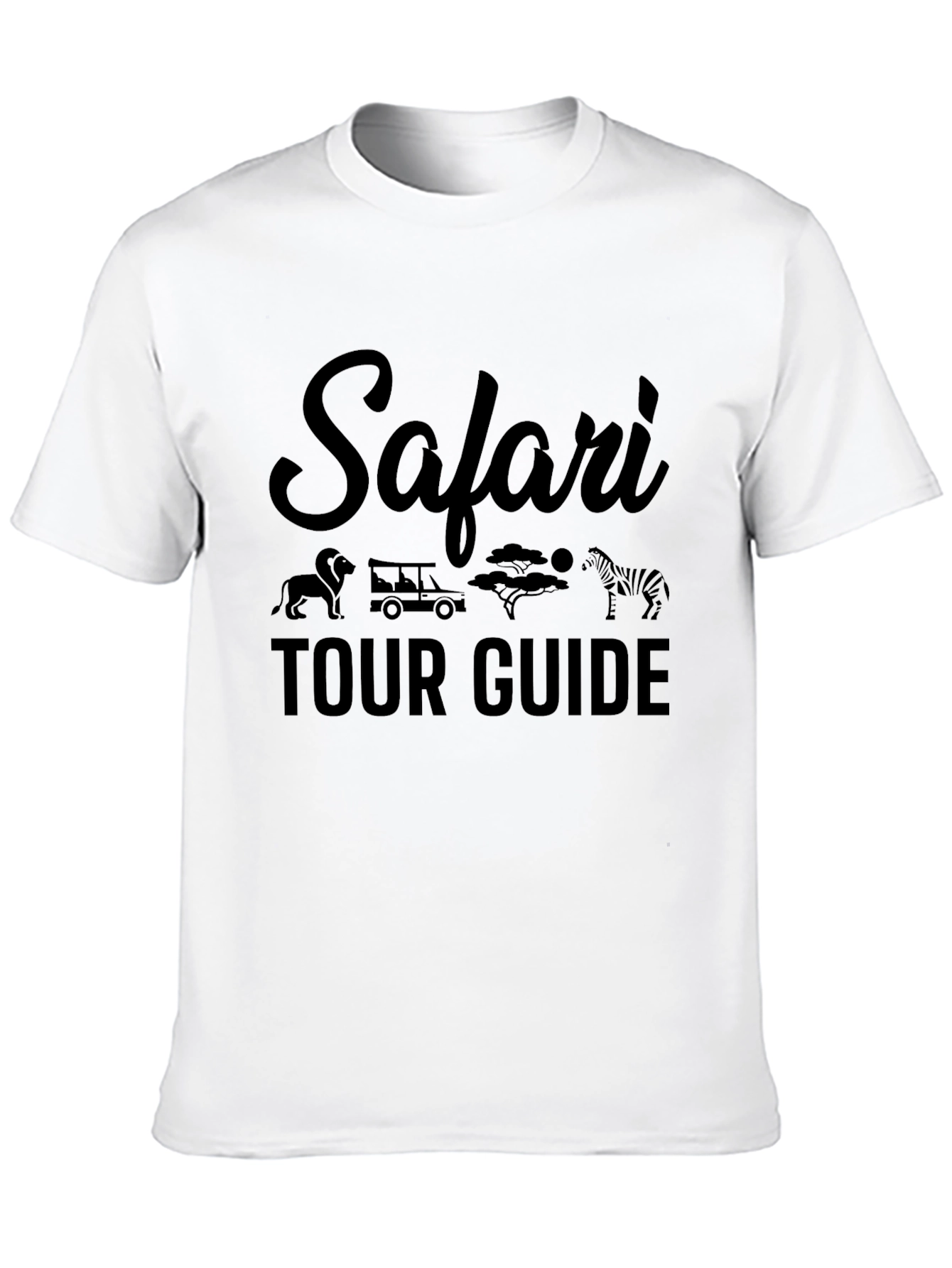 Safari Tour Guide Graphic T-Shirt