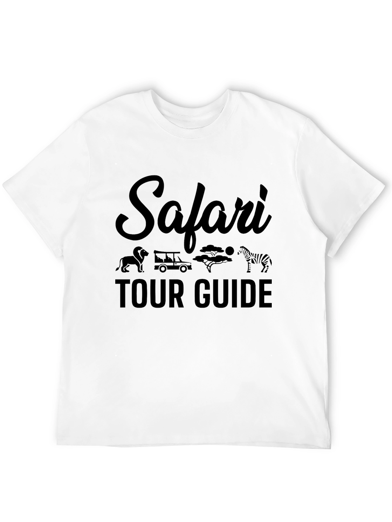 Safari Tour Guide Graphic T-Shirt