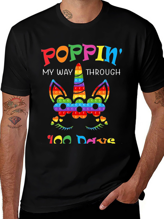 Poppin My Way Through 100 Days T-Shirt