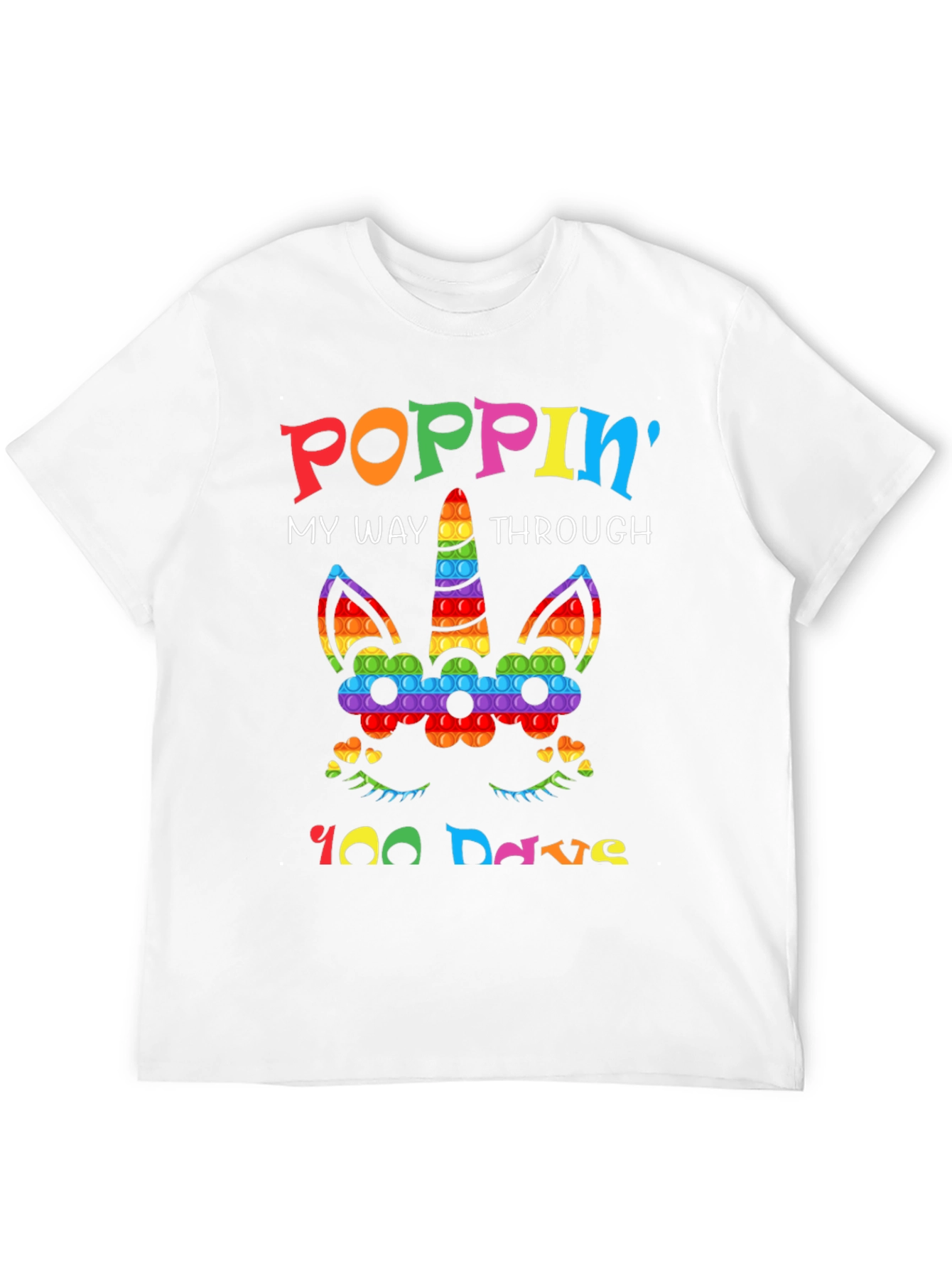 Poppin My Way Through 100 Days T-Shirt