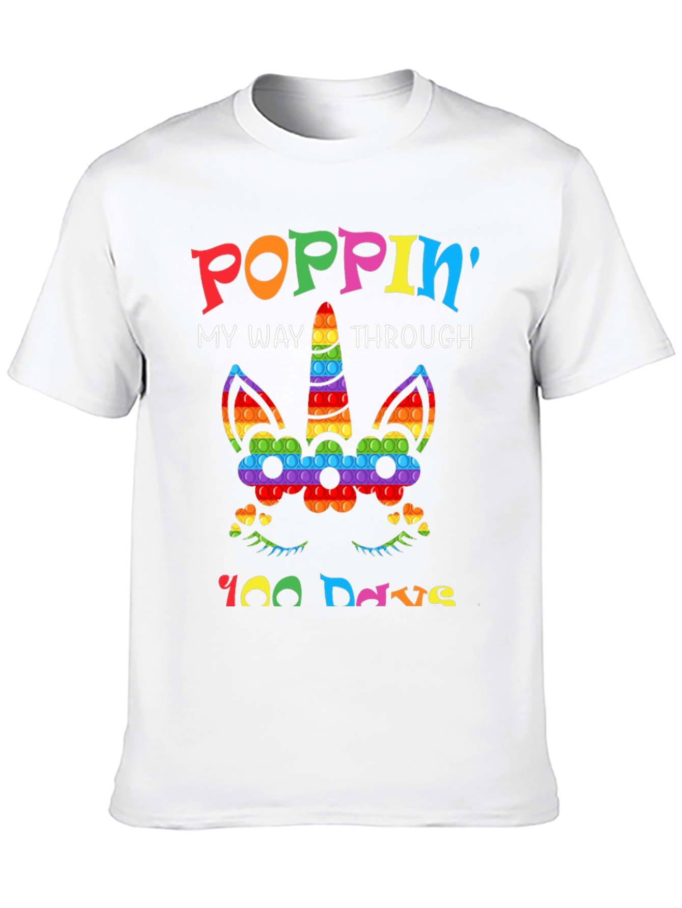 Poppin My Way Through 100 Days T-Shirt