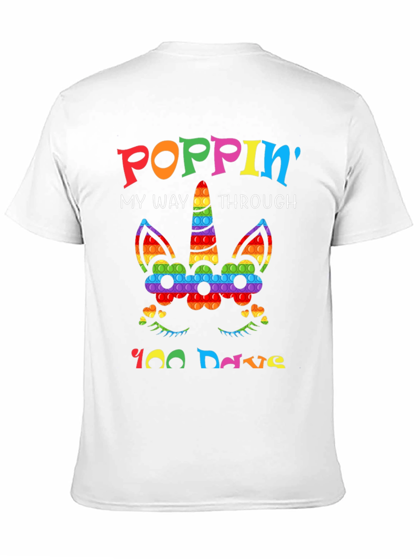 Poppin My Way Through 100 Days T-Shirt