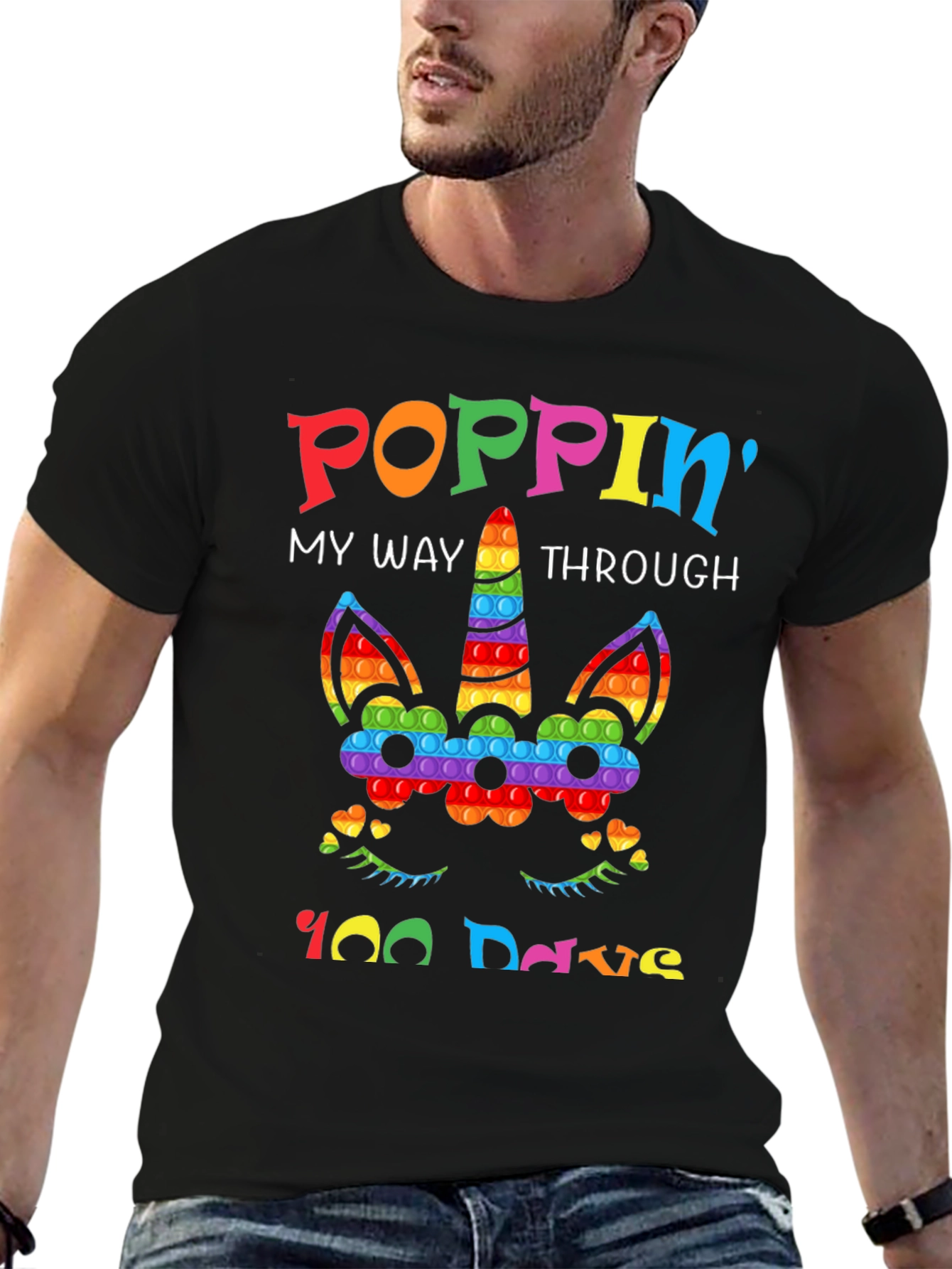 Poppin My Way Through 100 Days T-Shirt