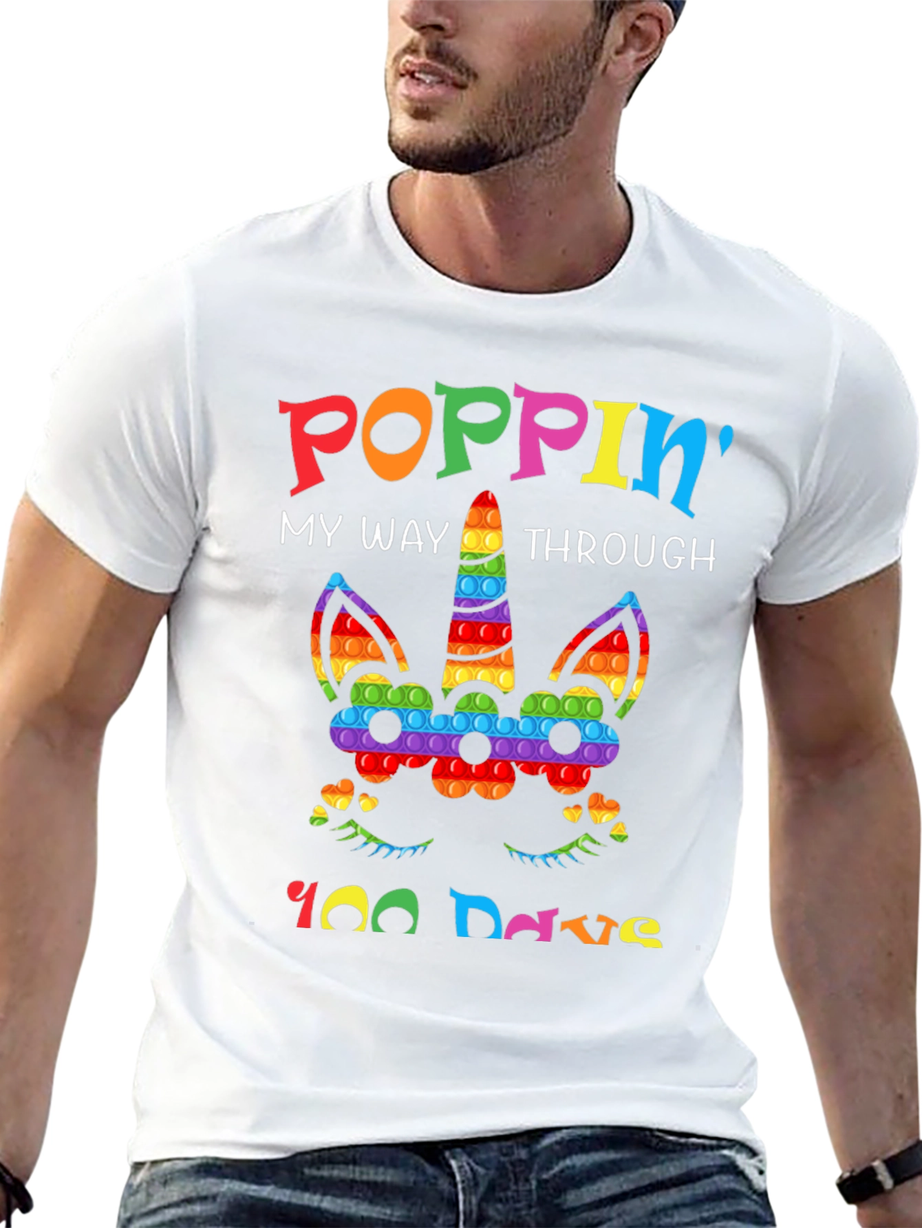 Poppin My Way Through 100 Days T-Shirt