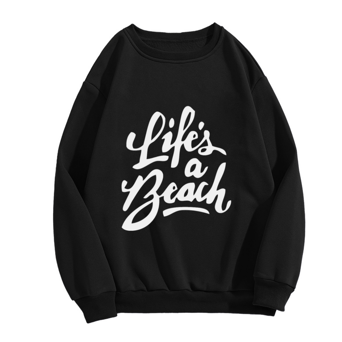 "Stay Salty" Beach Script Design - Crewneck Sweatshirt | Beach, Summer, Tropical Gift