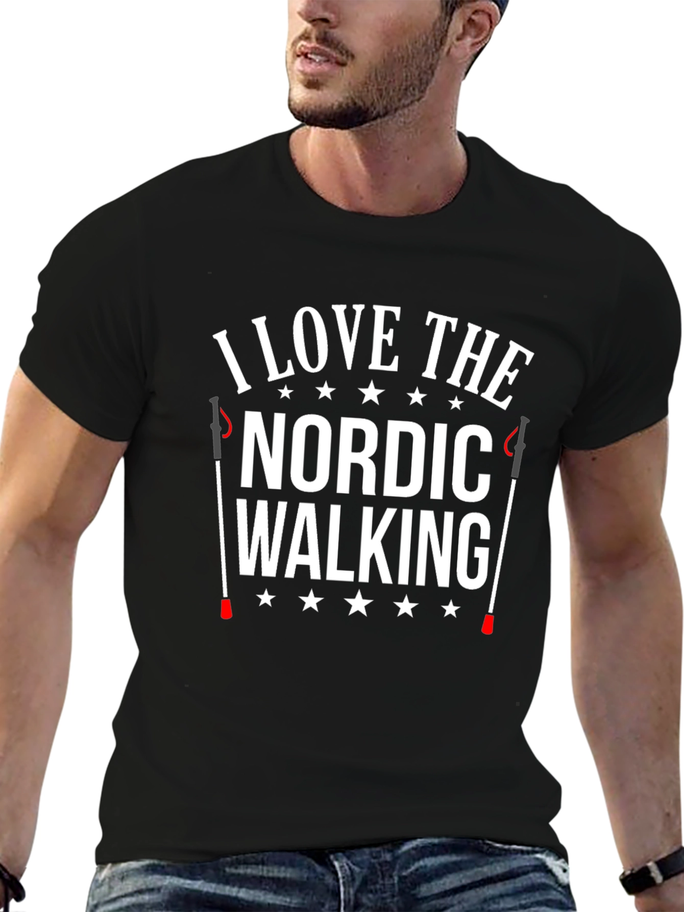 I Love Nordic Walking T-Shirt