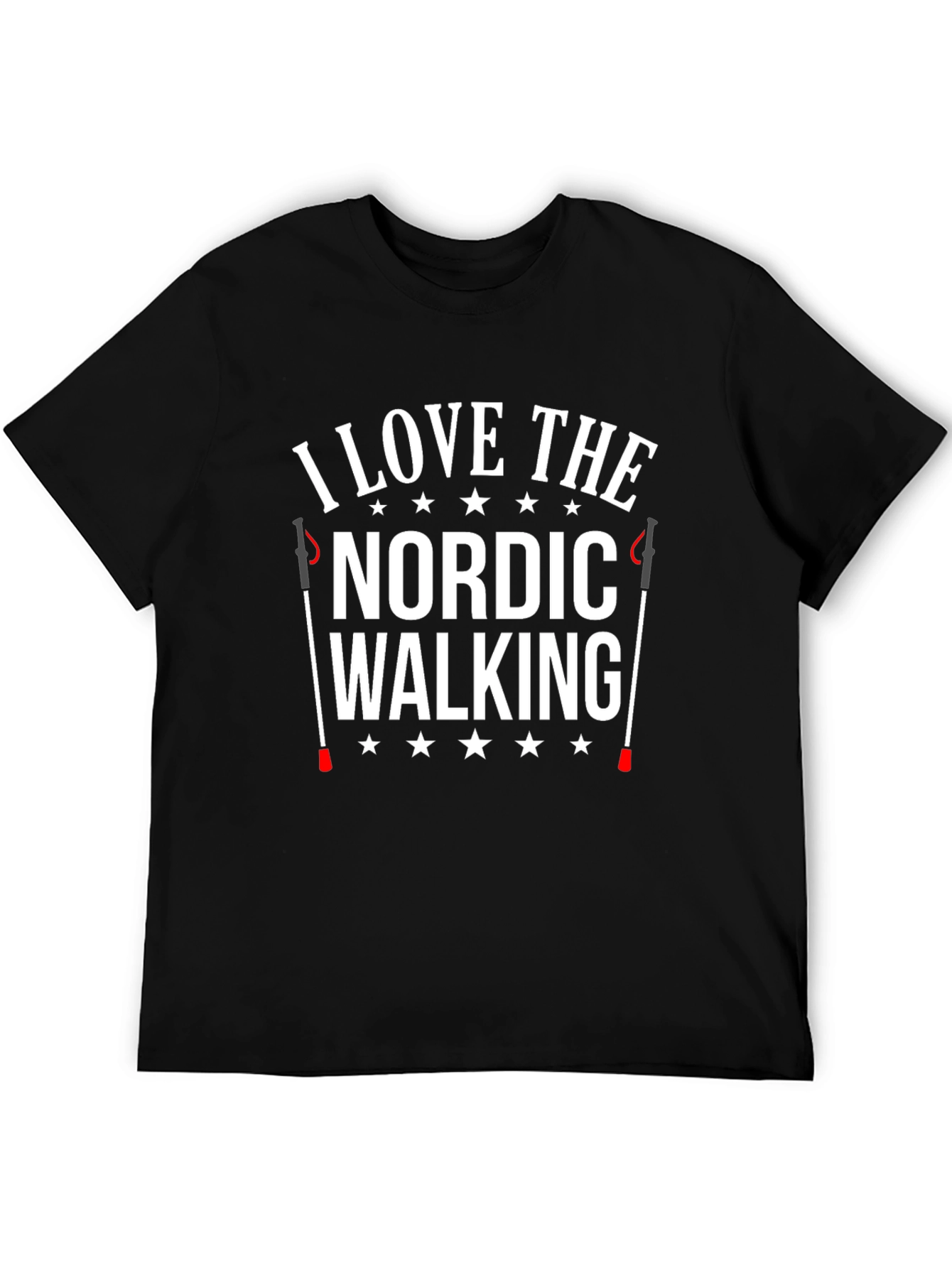 I Love Nordic Walking T-Shirt