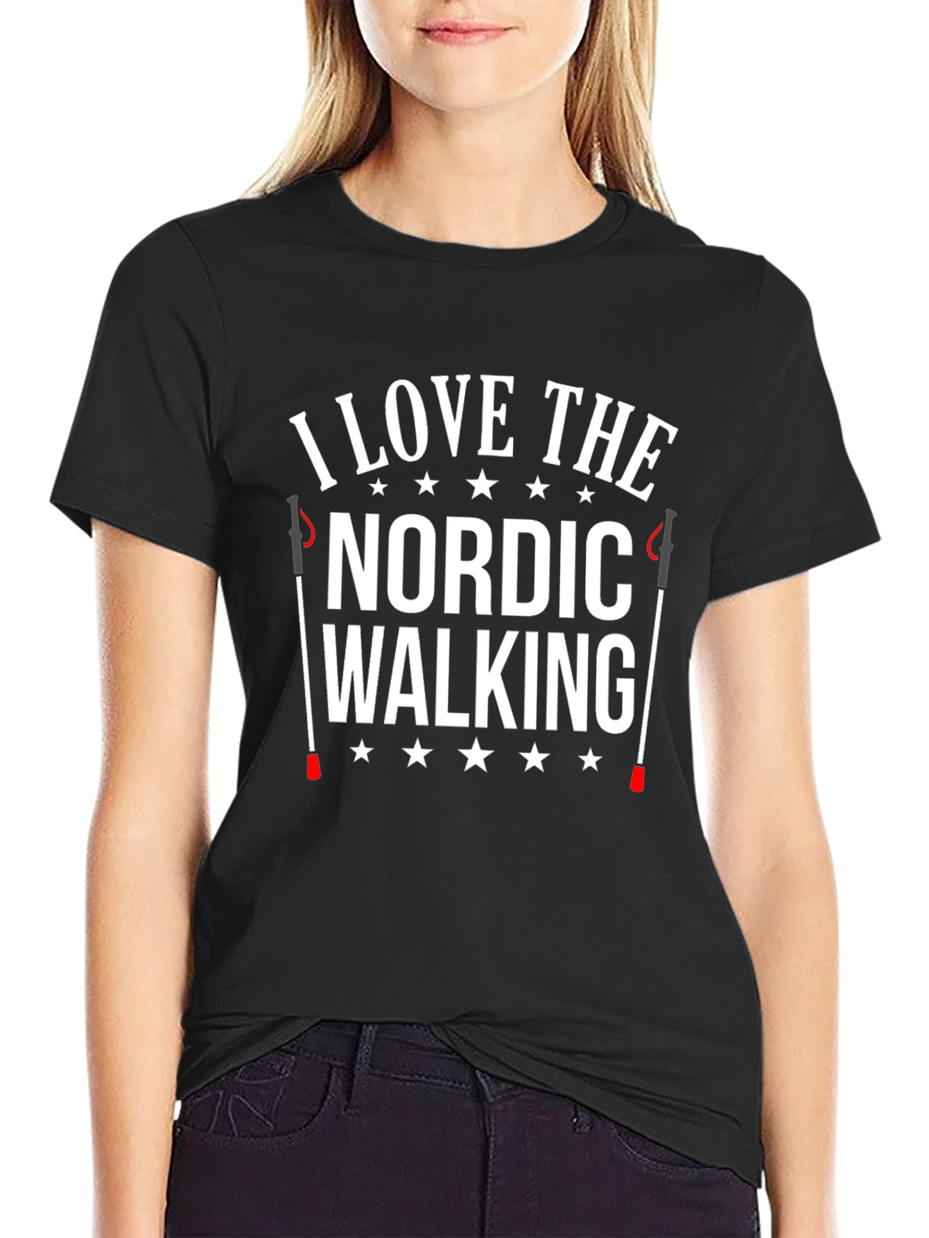 I Love Nordic Walking T-Shirt
