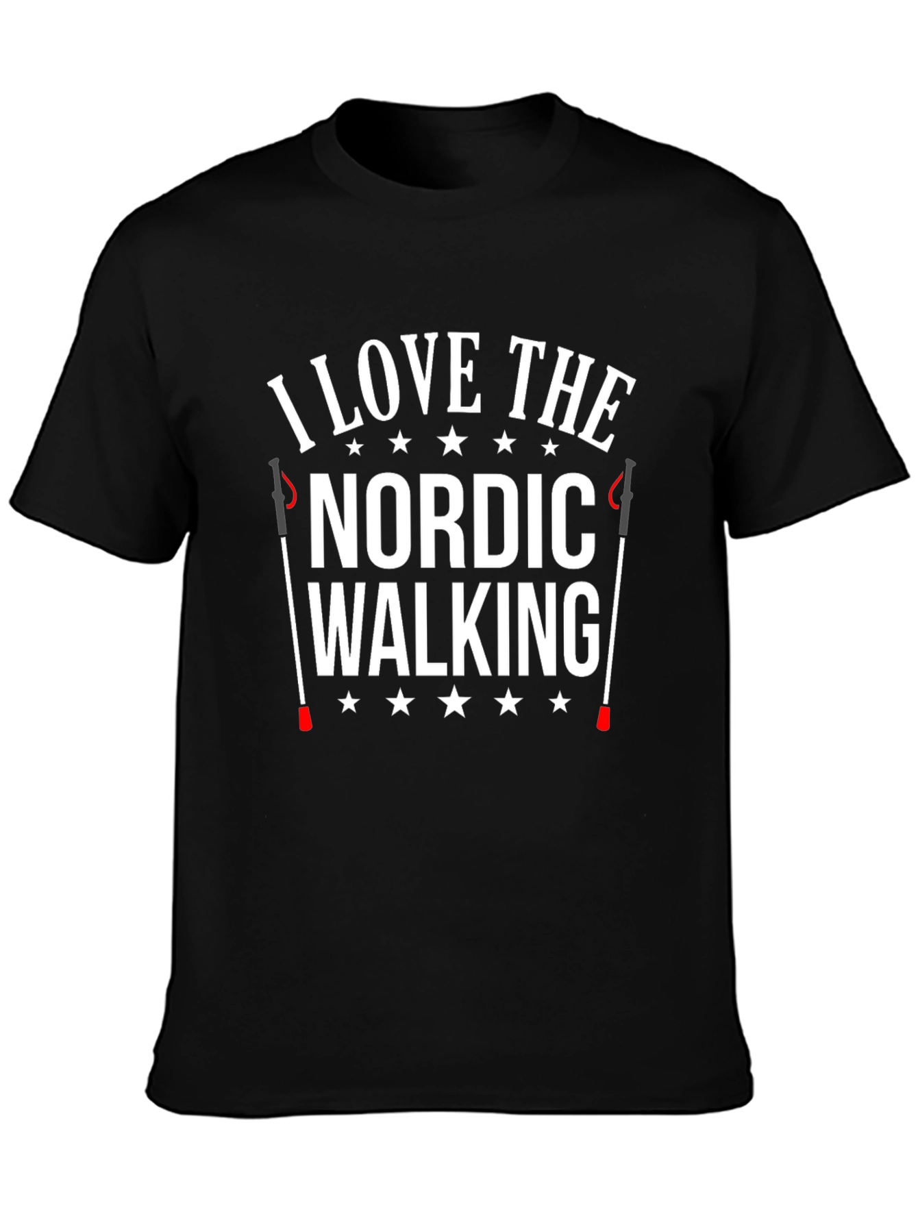 I Love Nordic Walking T-Shirt