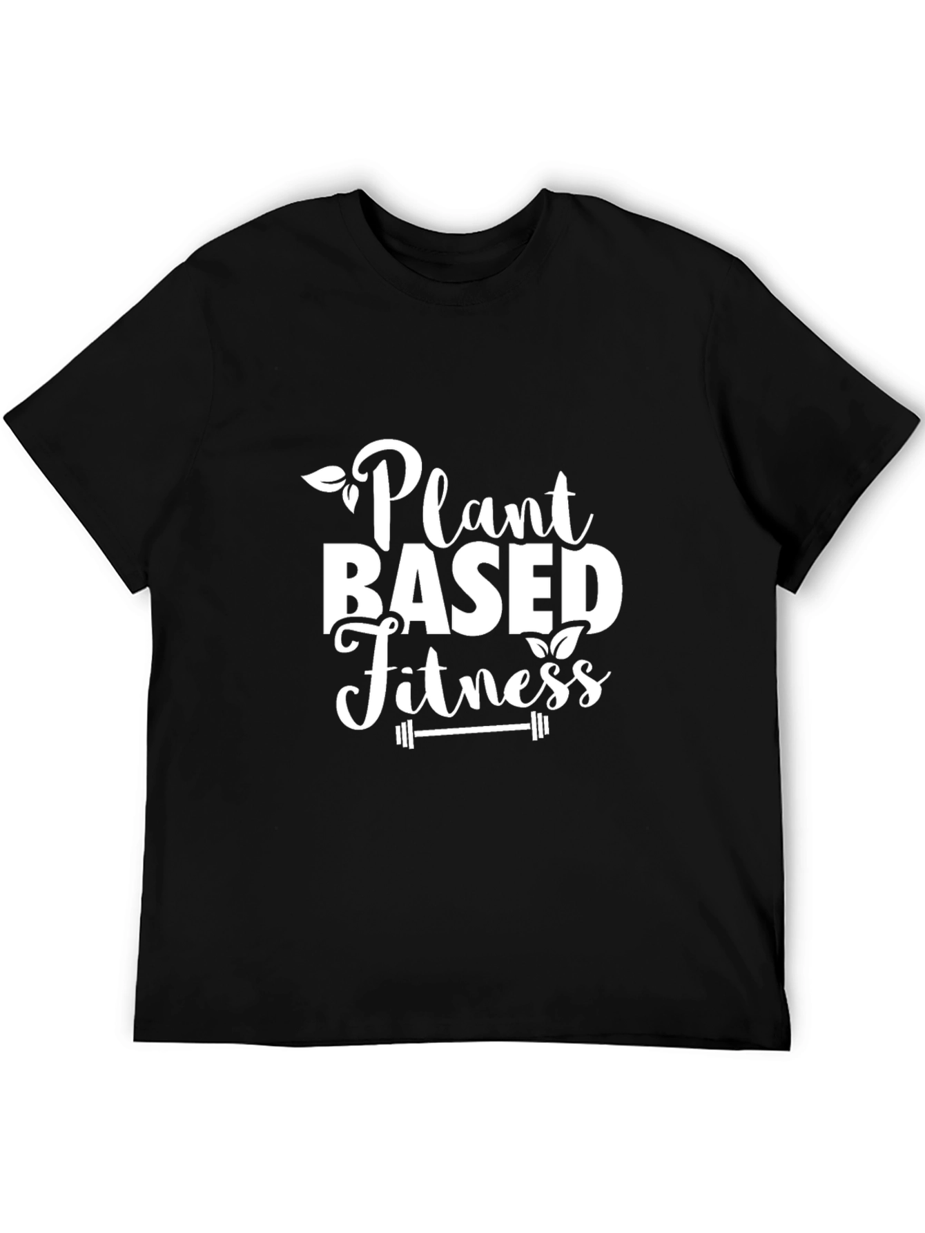 Plant Based Fitness T-Shirt - Black