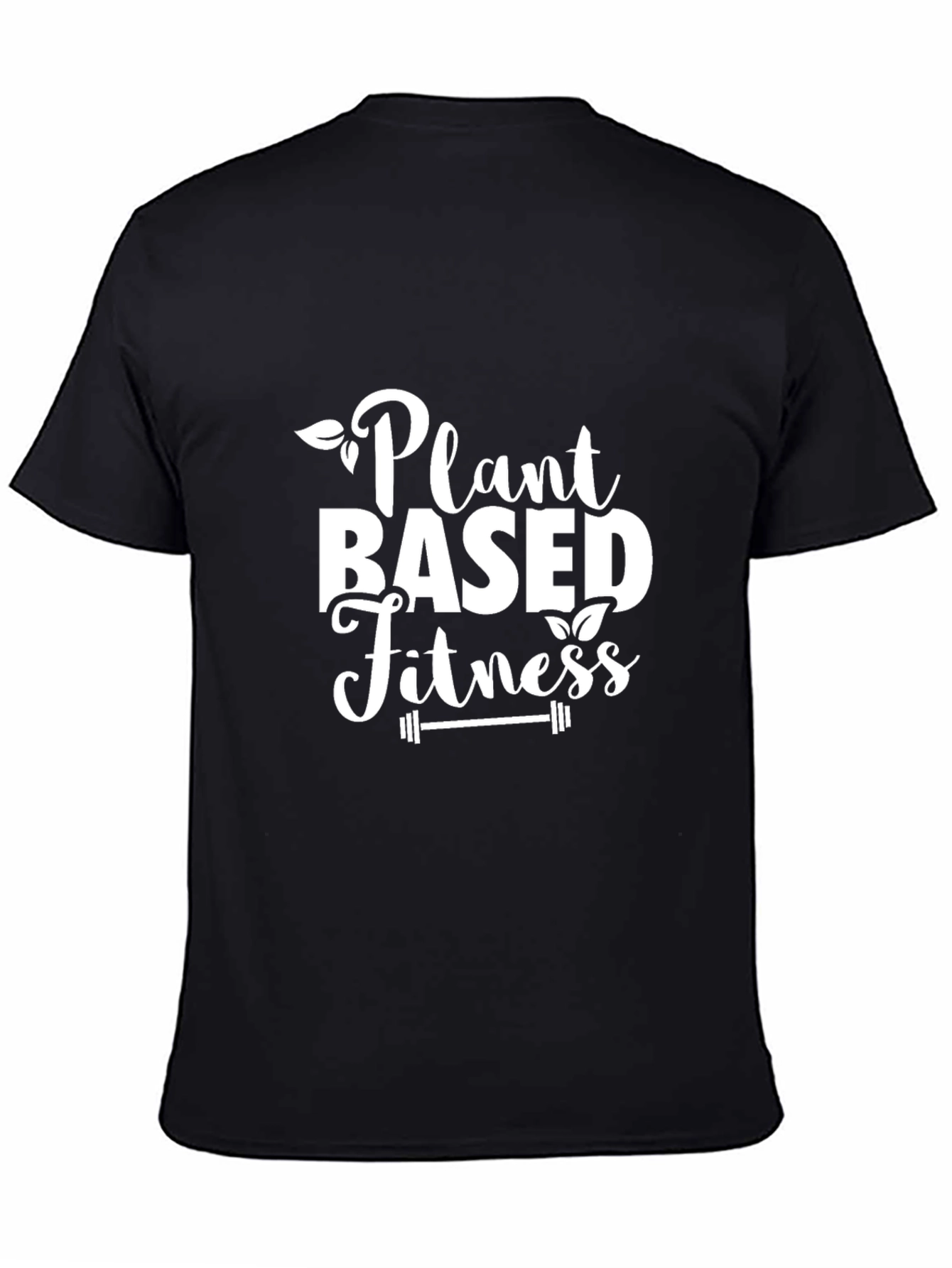 Plant Based Fitness T-Shirt - Black