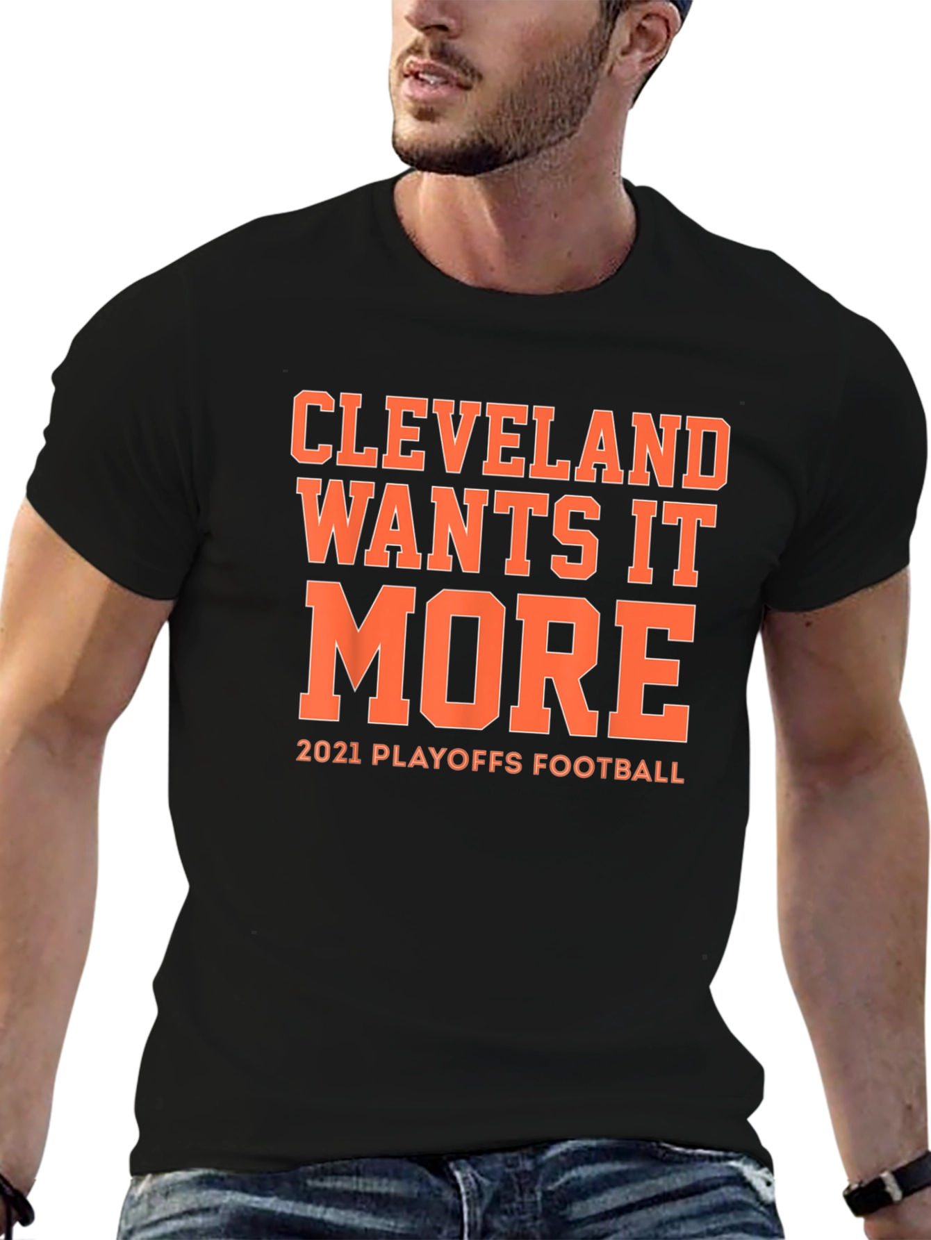 Cleveland Wants It More 2021 Playoffs Football T-Shirt