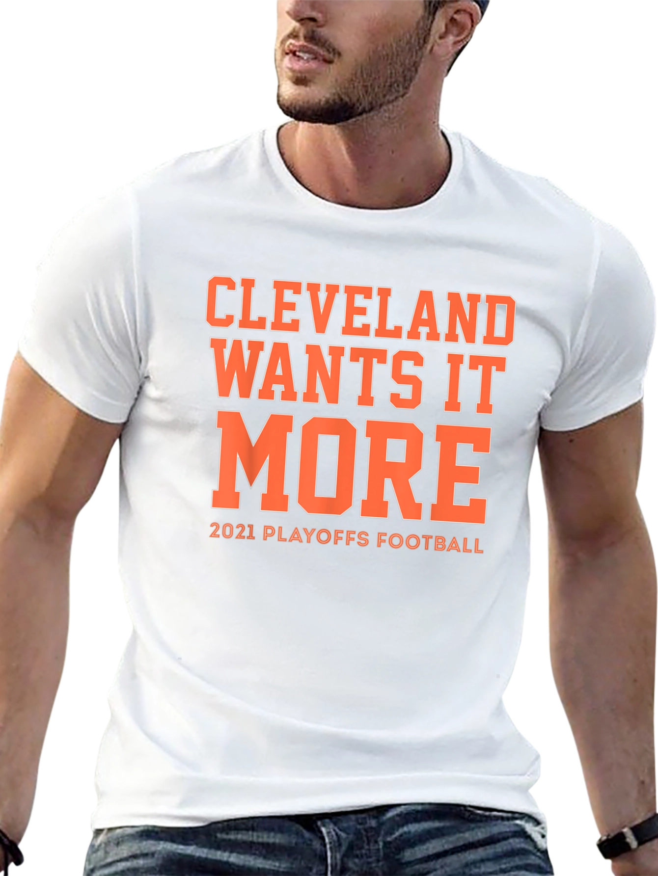 Cleveland Wants It More 2021 Playoffs Football T-Shirt